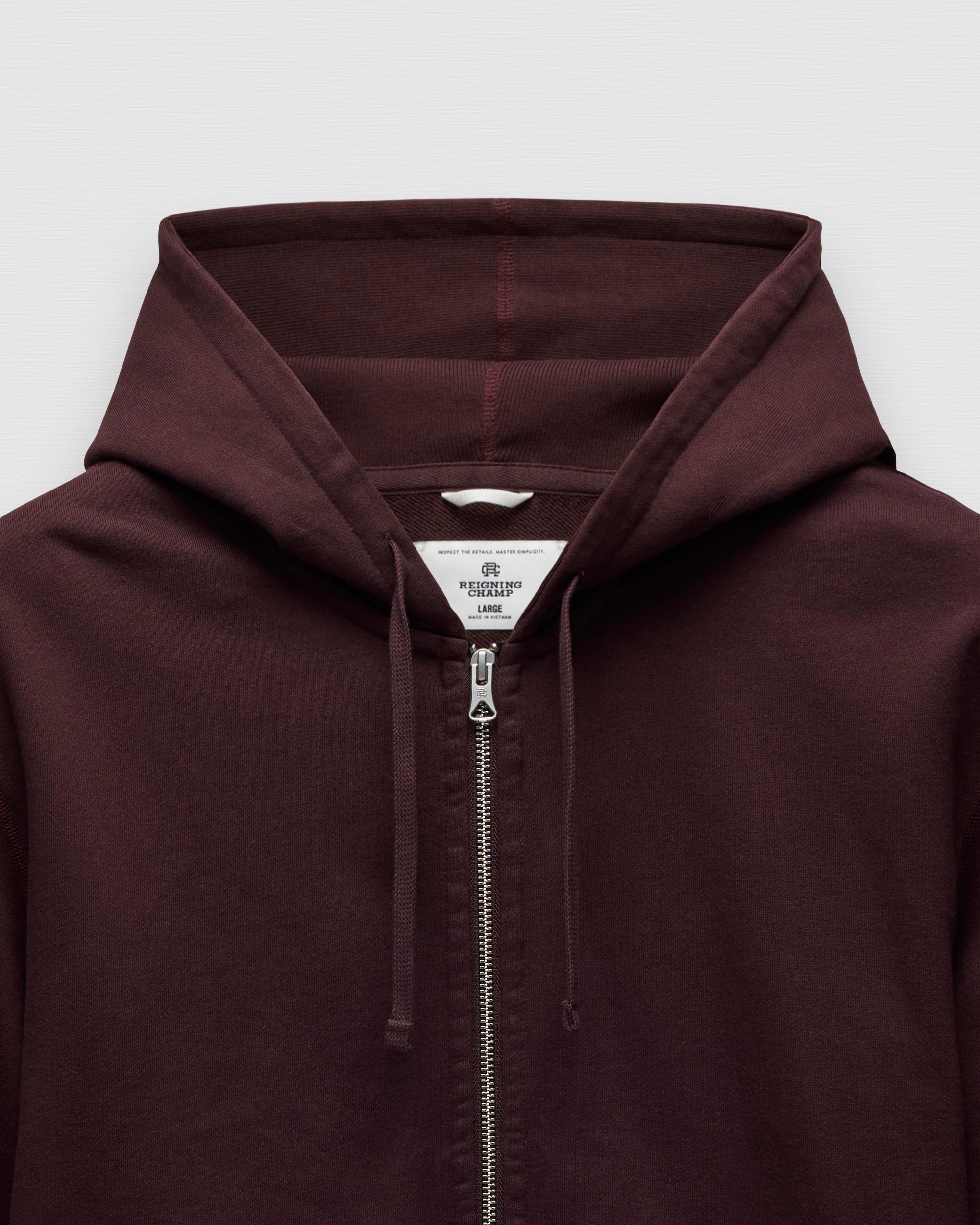 Midweight Terry Standard Zip Hoodie