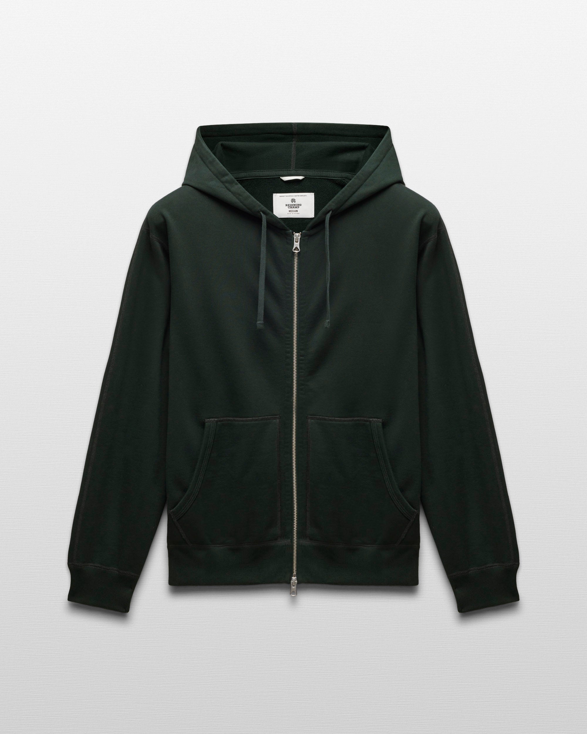 Midweight Terry Standard Zip Hoodie