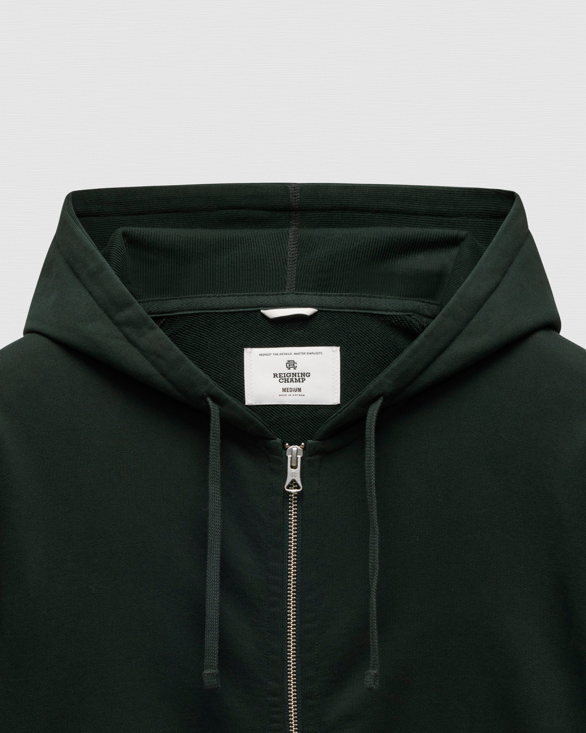 Midweight Terry Standard Zip Hoodie