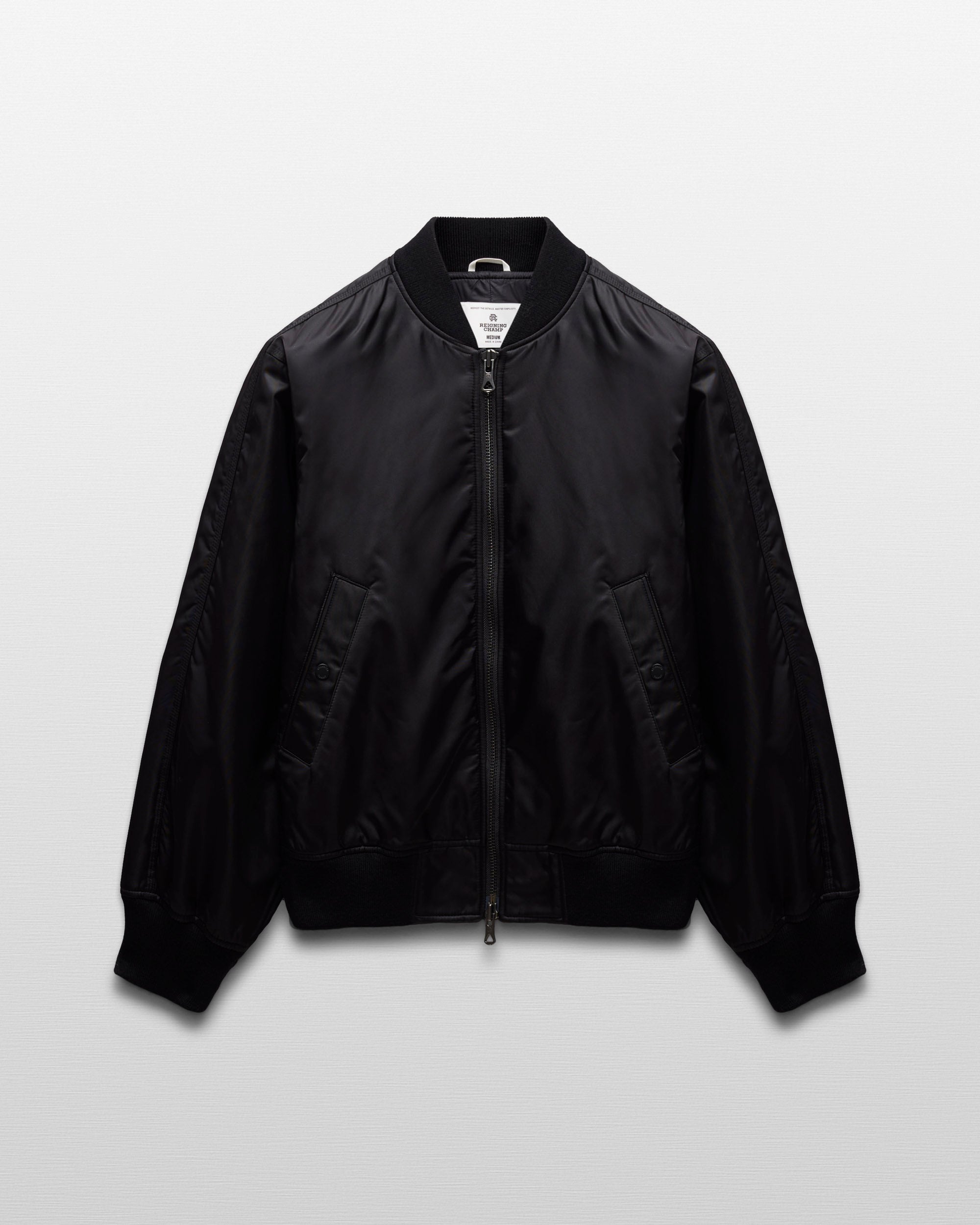 Nylon Twill Crew Jacket