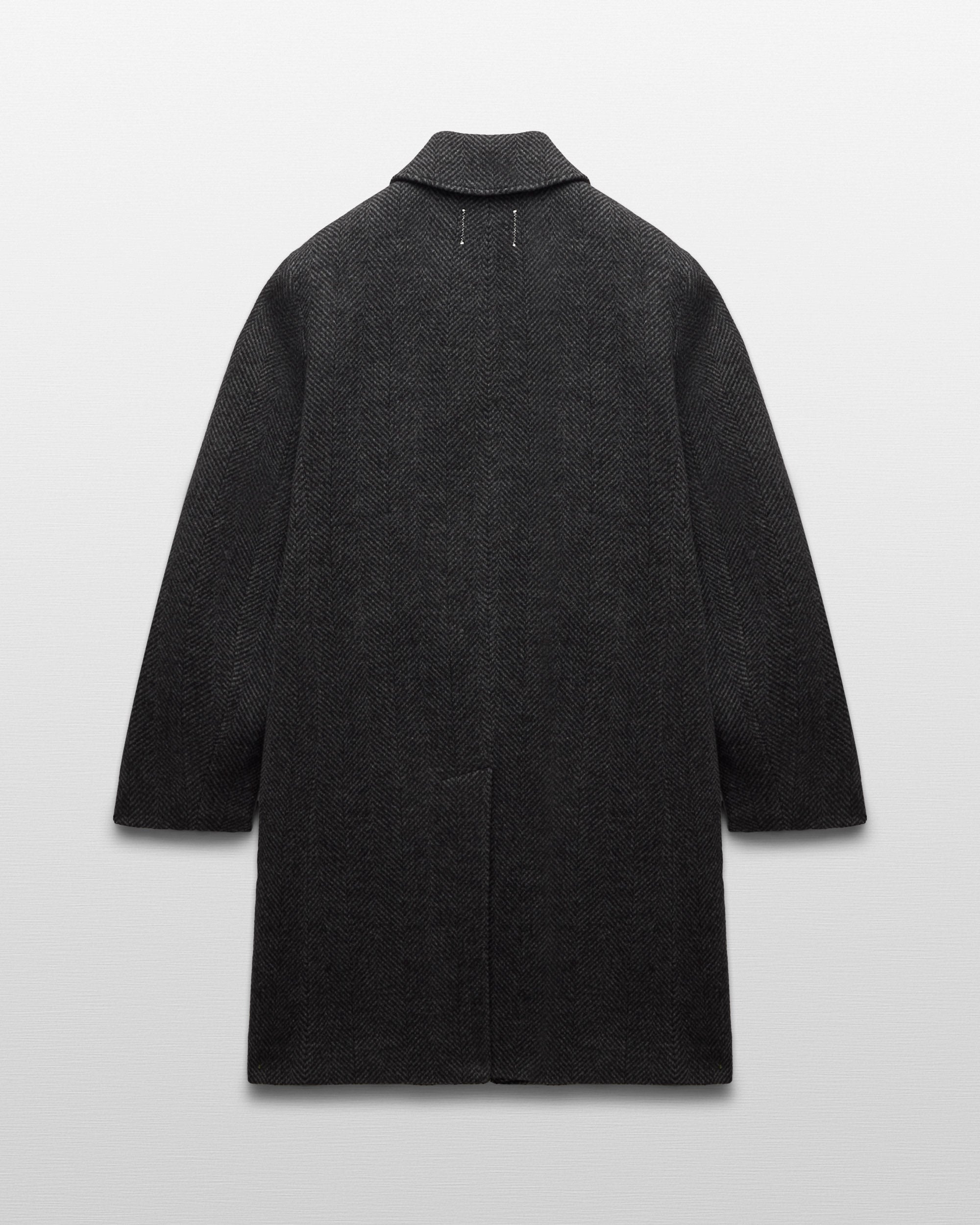 Wool Herringbone Scout Coat