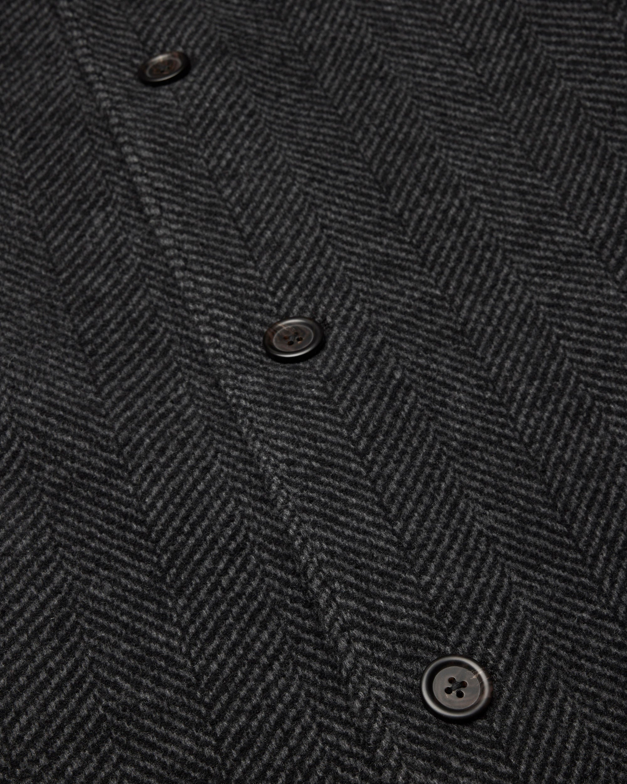 Wool Herringbone Scout Coat