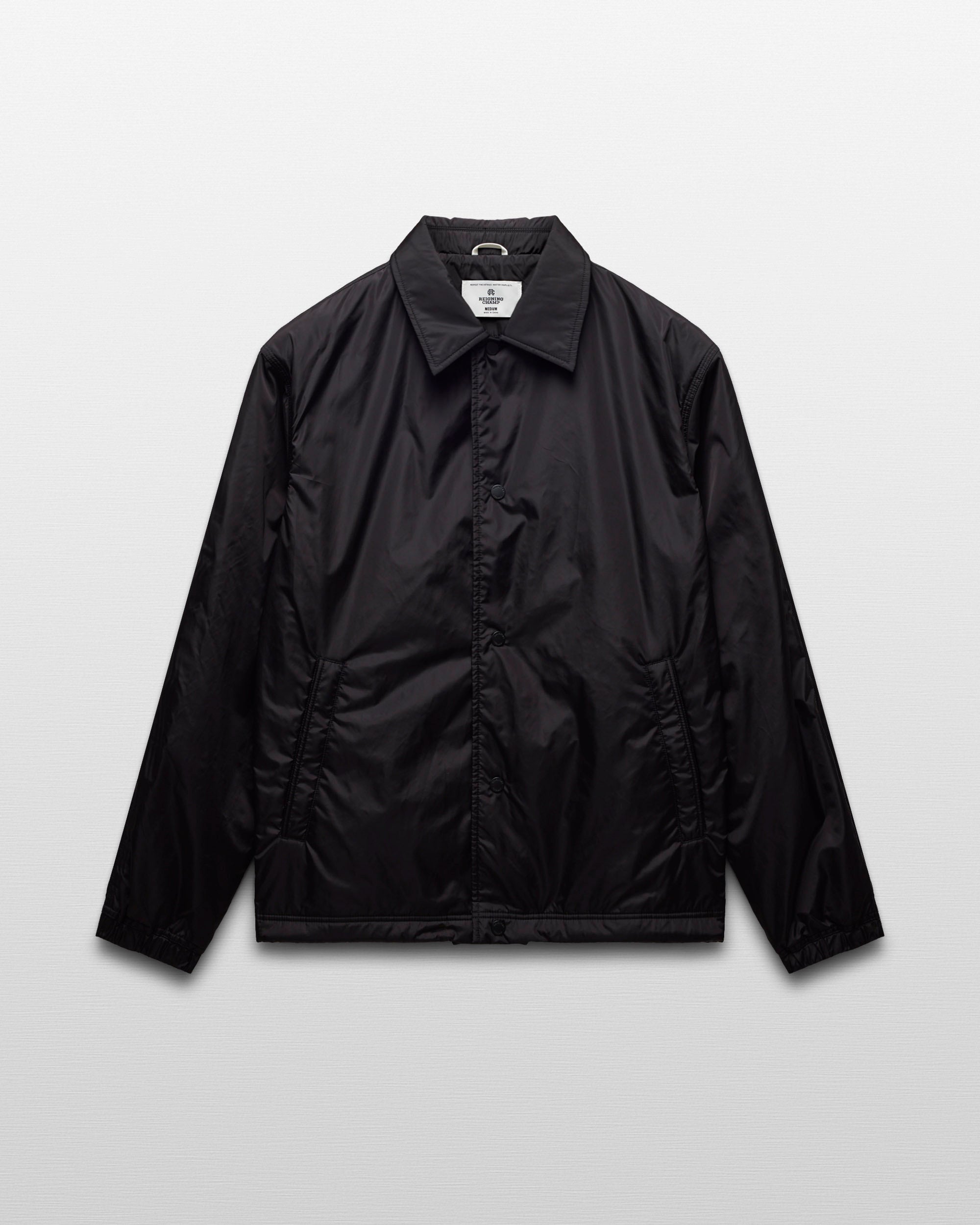 Econyl Satin Nylon Coach's Jacket