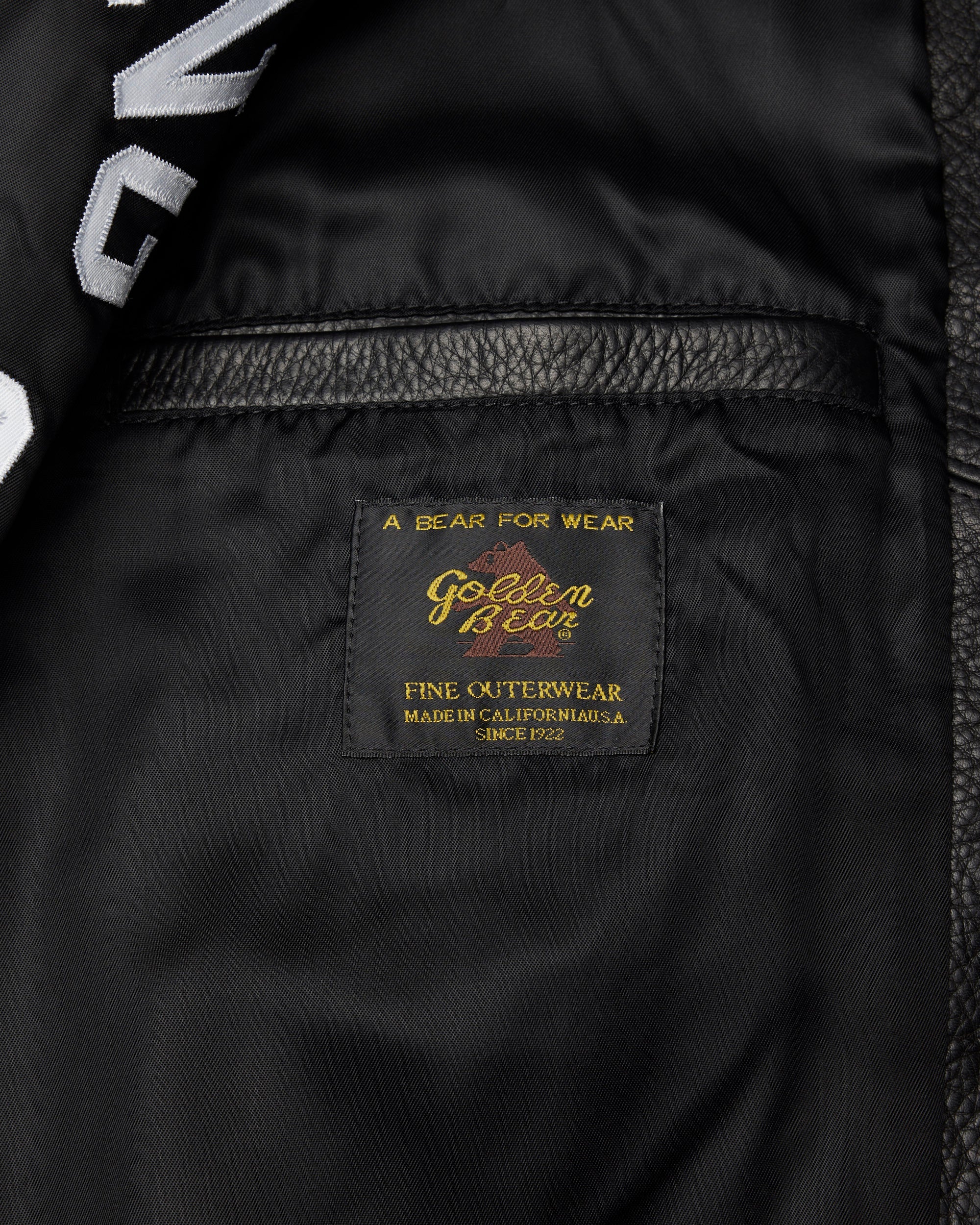 Golden Bear Leather Jacket