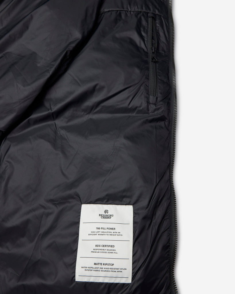 Reigning Champ | レイニングチャンプ】Matte Ripstop Franchise Down Vest