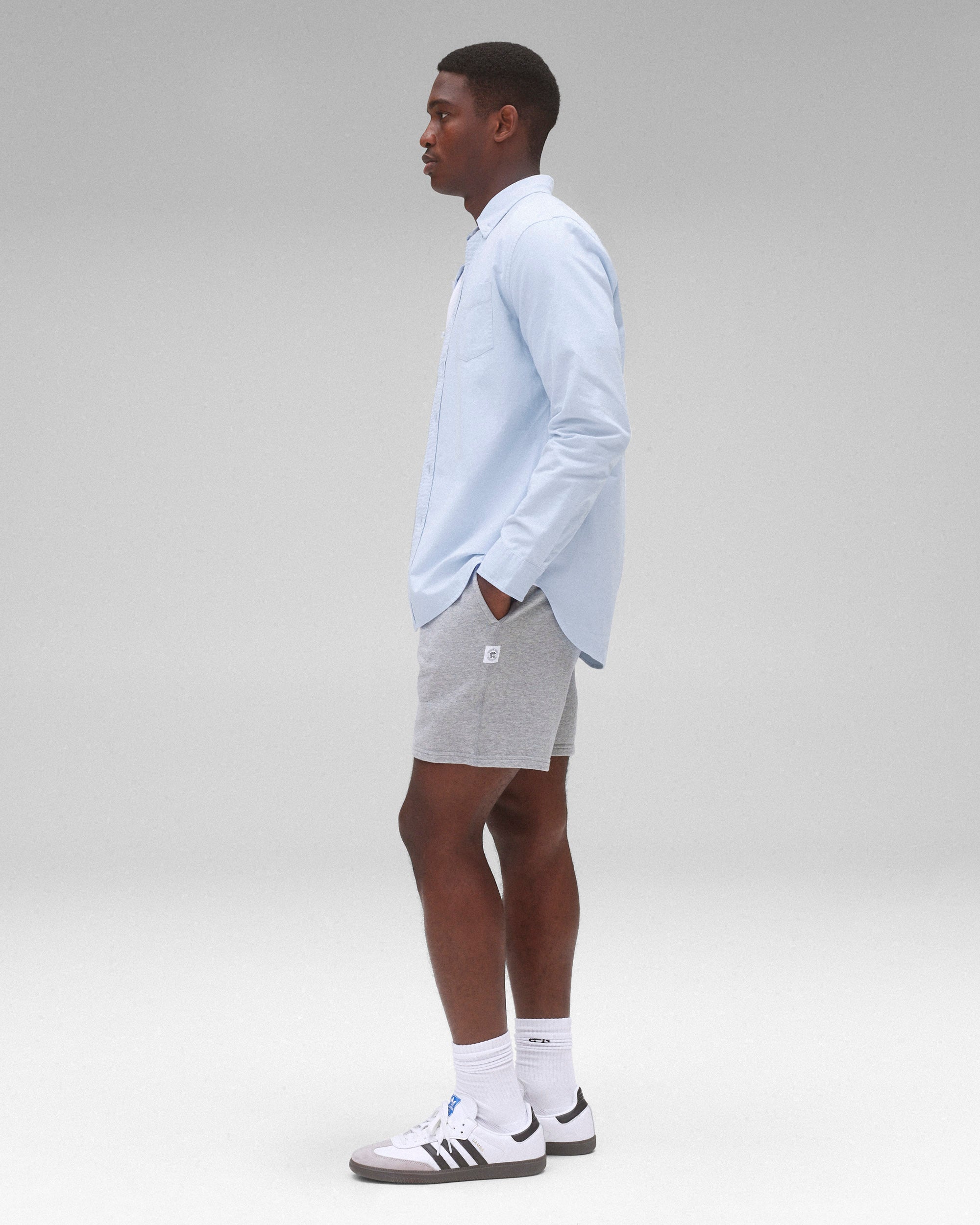 Lightweight Terry Classic Sweatshort 6"