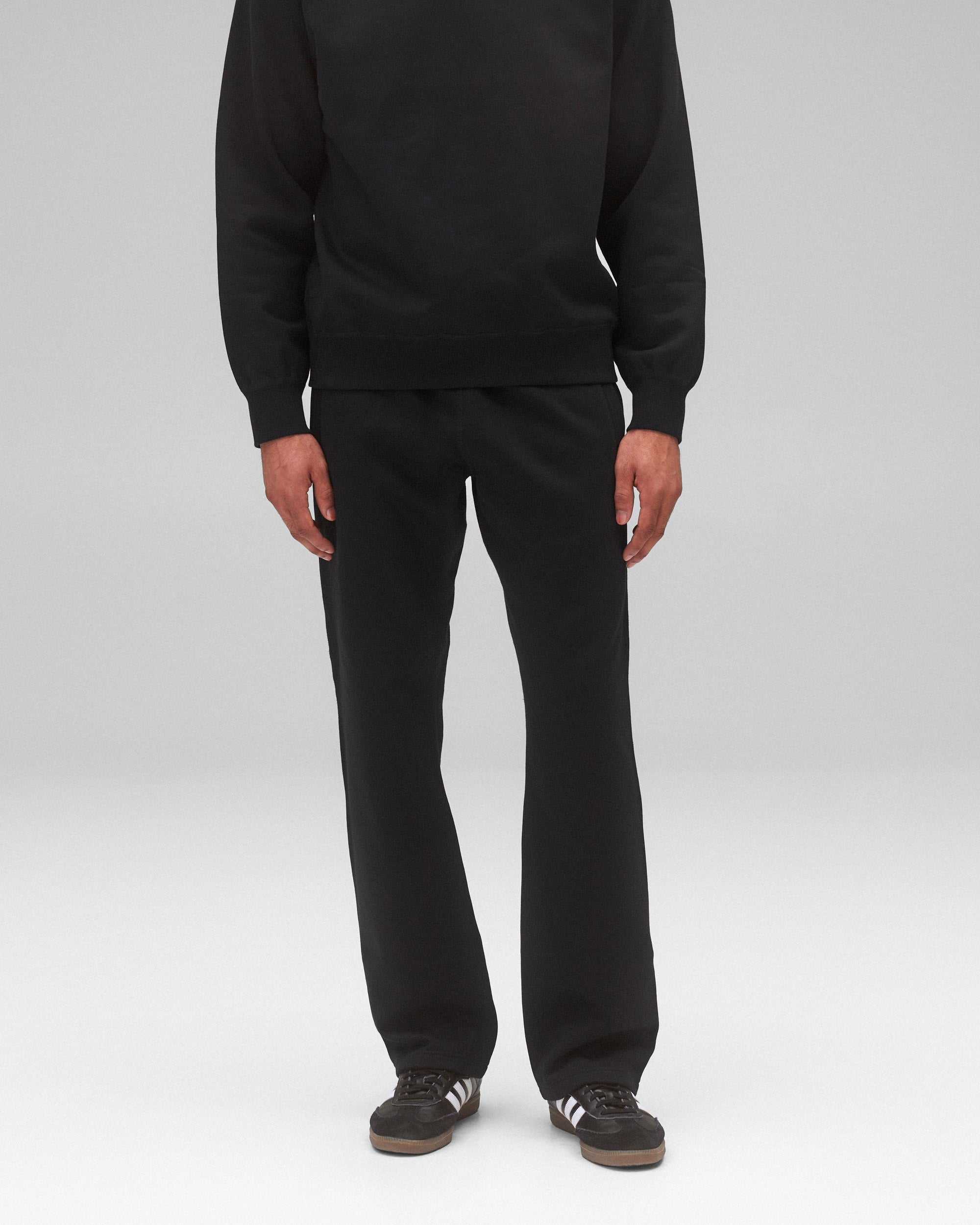 Brushed Fleece Straight Leg Sweatpant