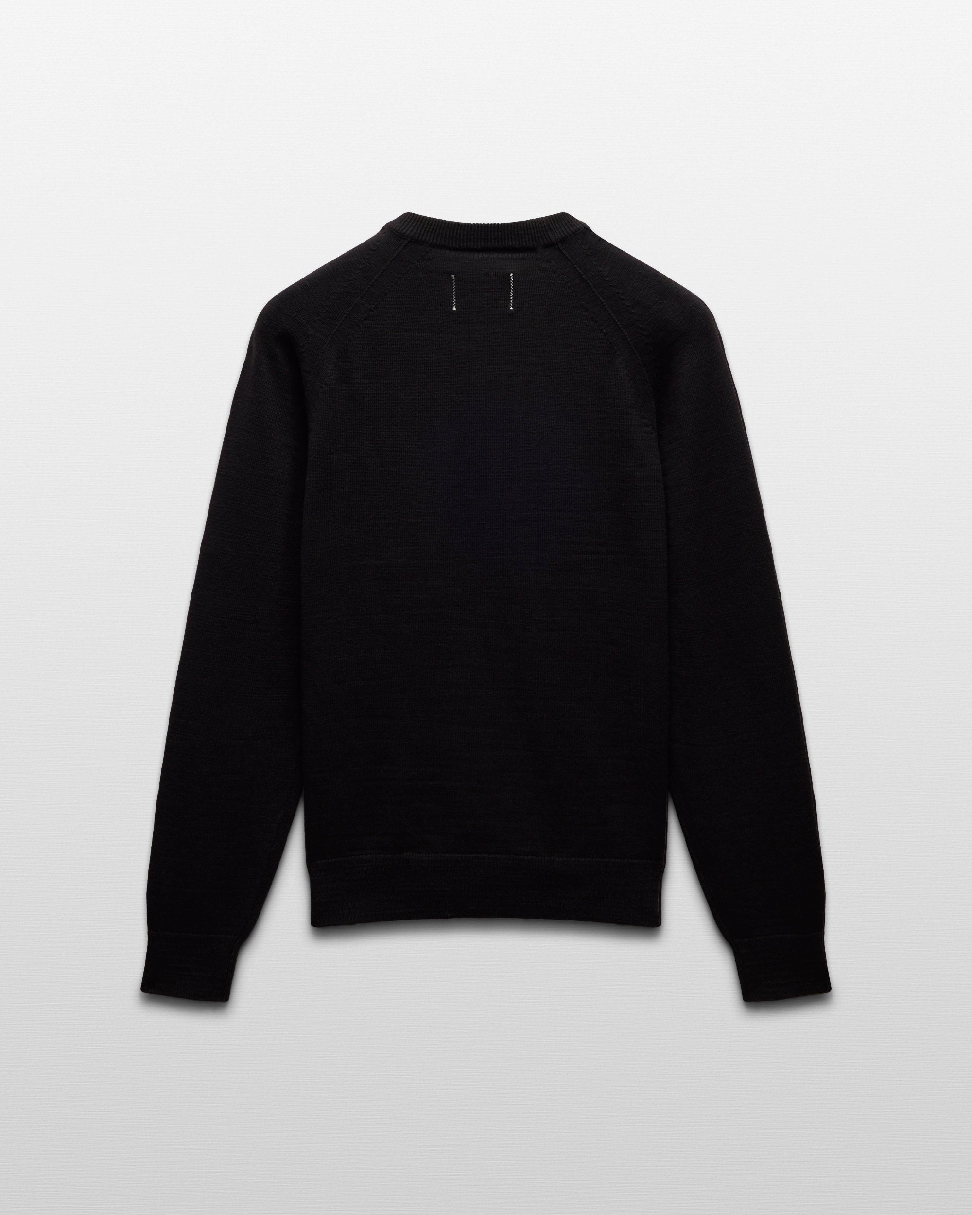 Cotton Slub Laurel Crewneck