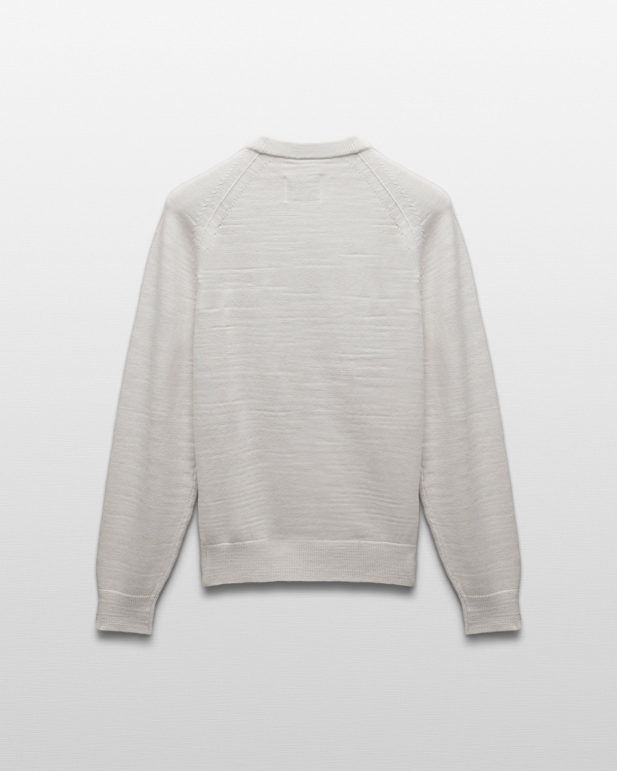 Cotton Slub Laurel Crewneck