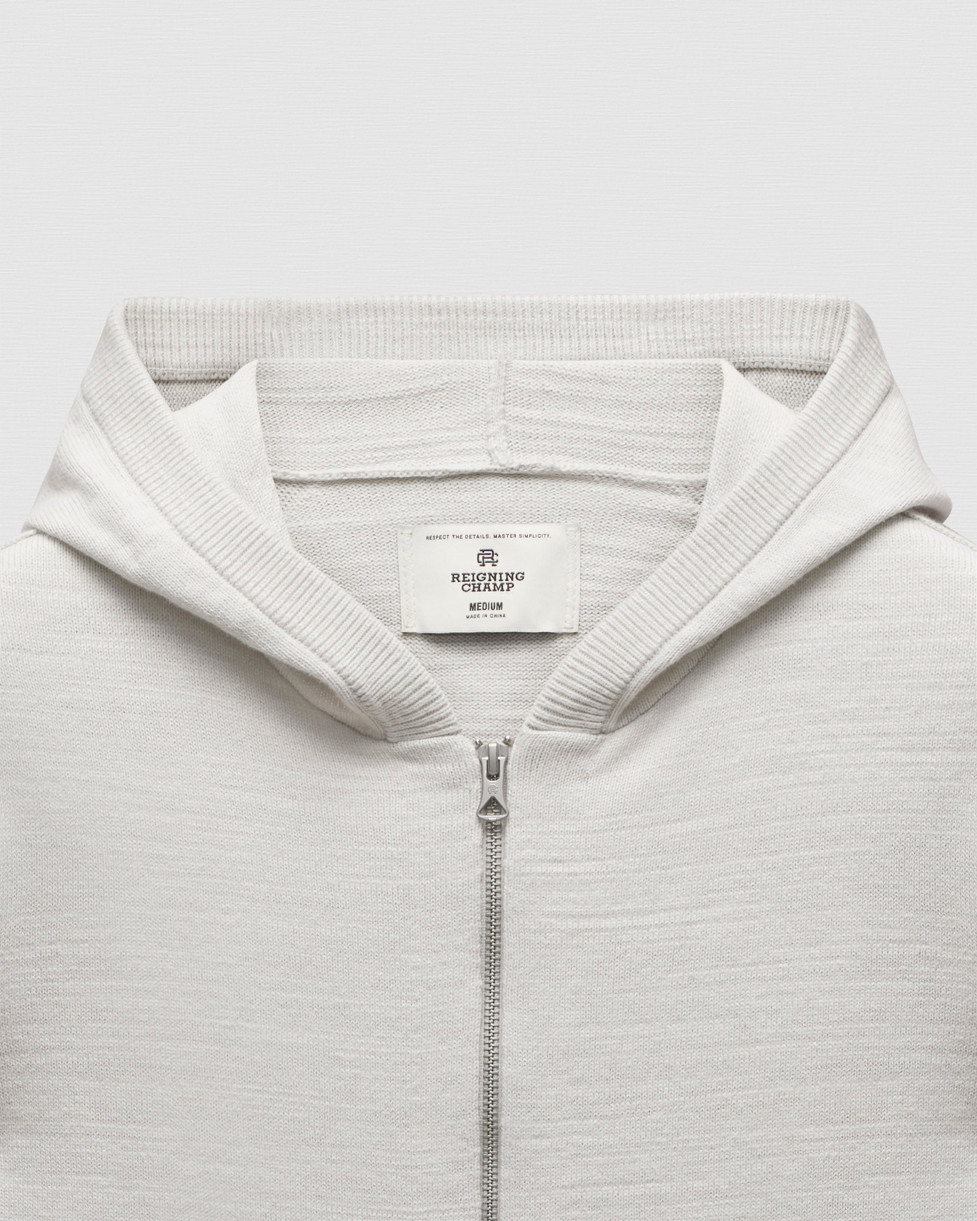 Cotton Slub Laurel Full Zip Hoodie