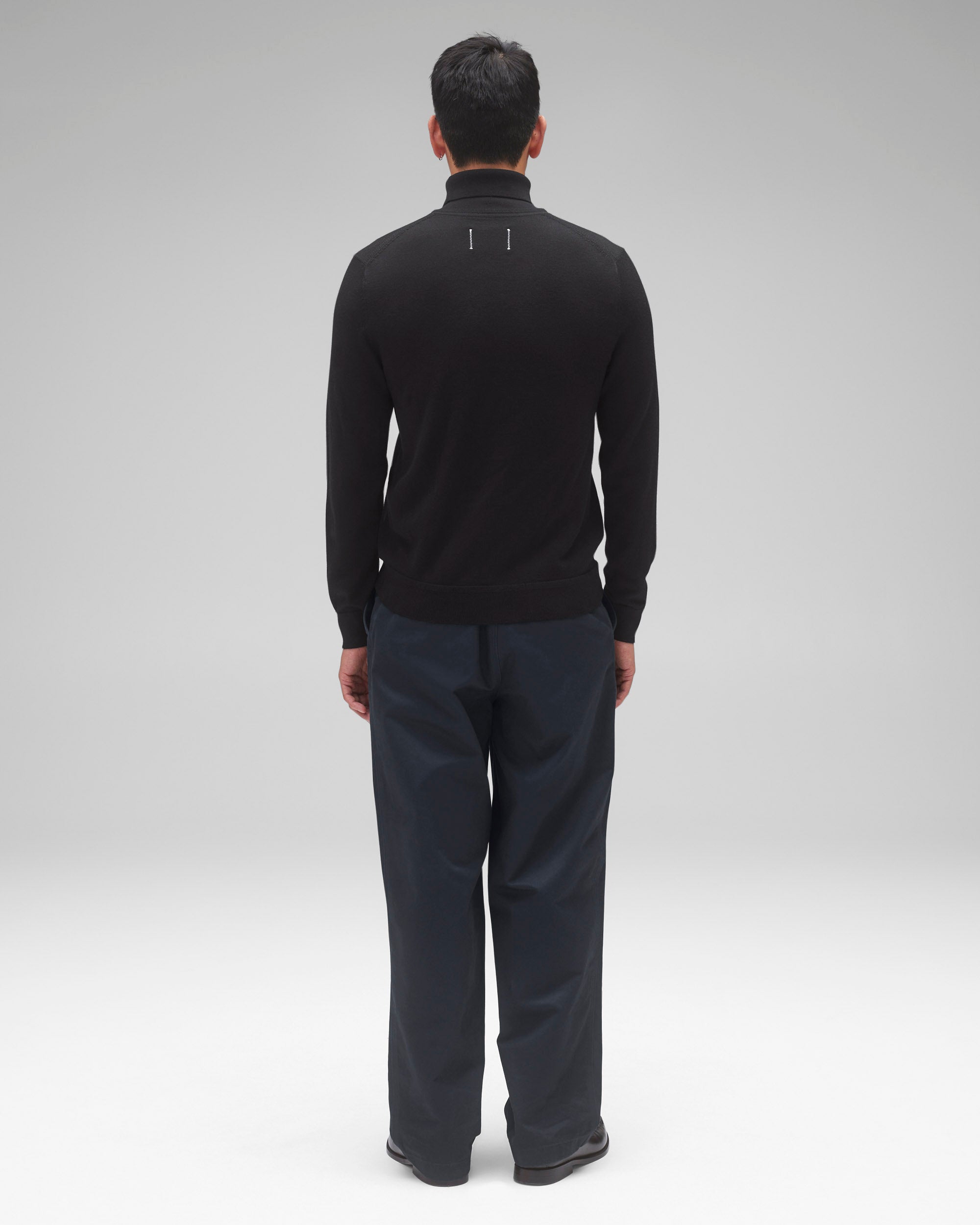 Lightweight Merino Harry Roll Neck