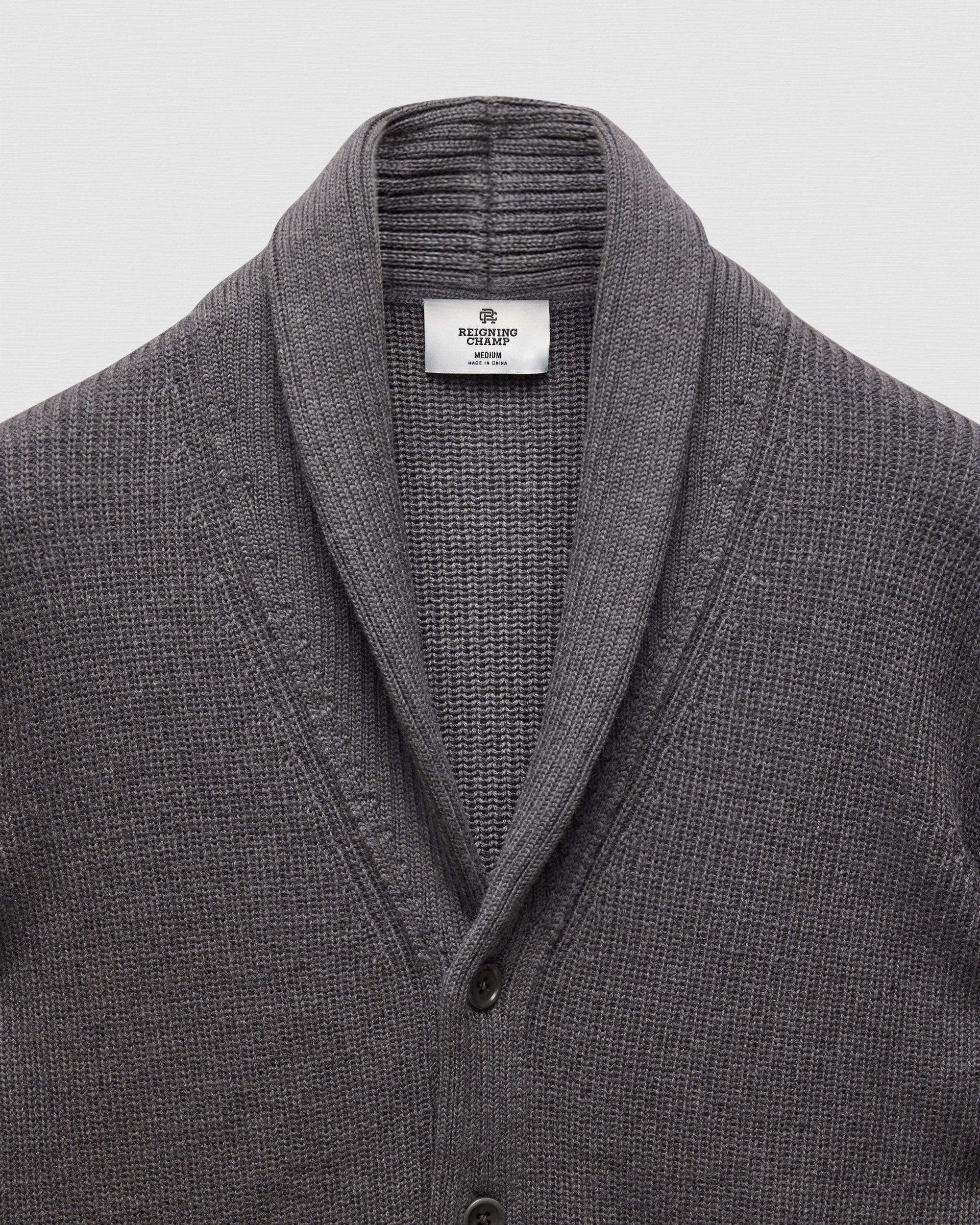 Merino Rib Vinnie Shawl Cardigan