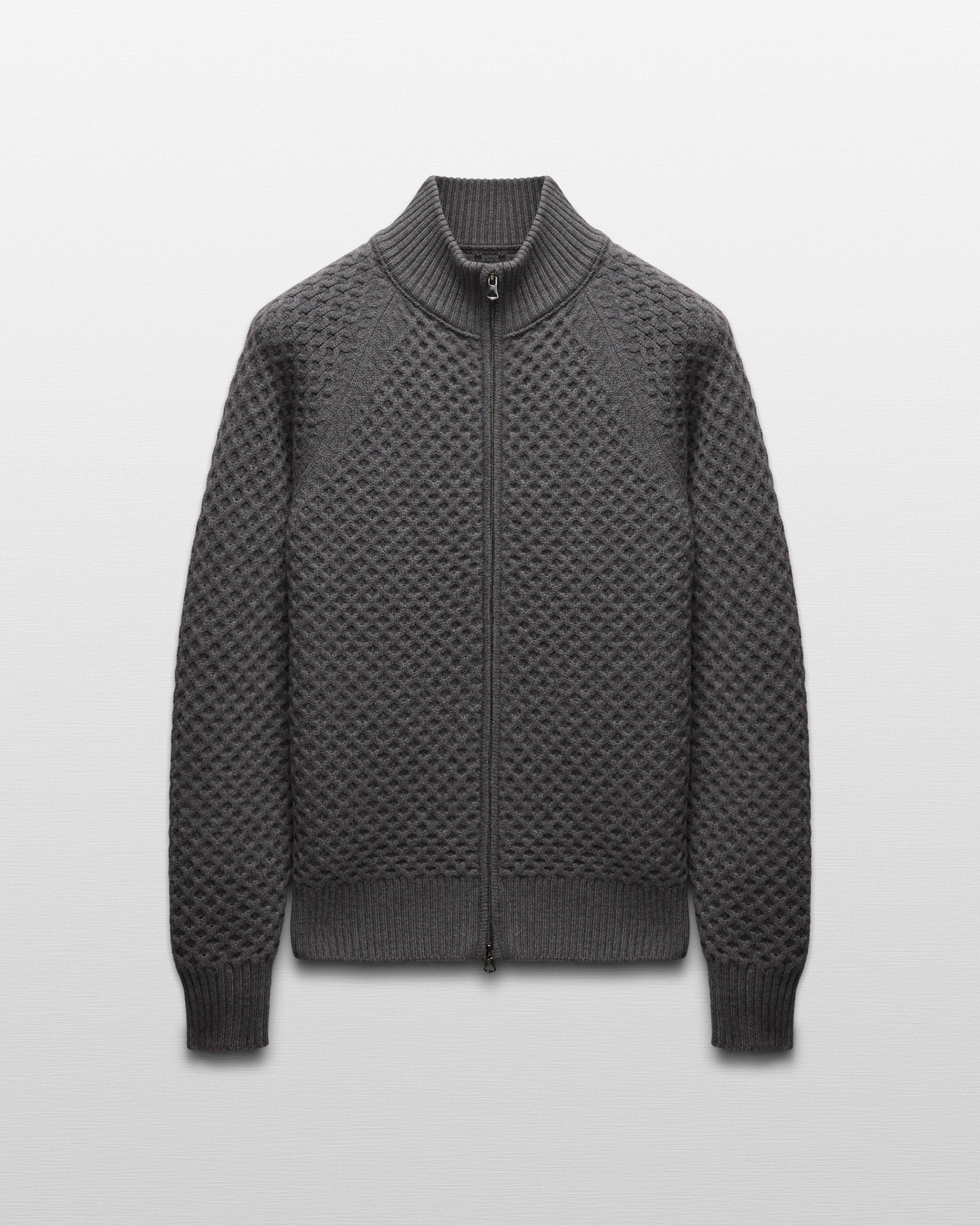 Merino Honeycomb Track Jacket