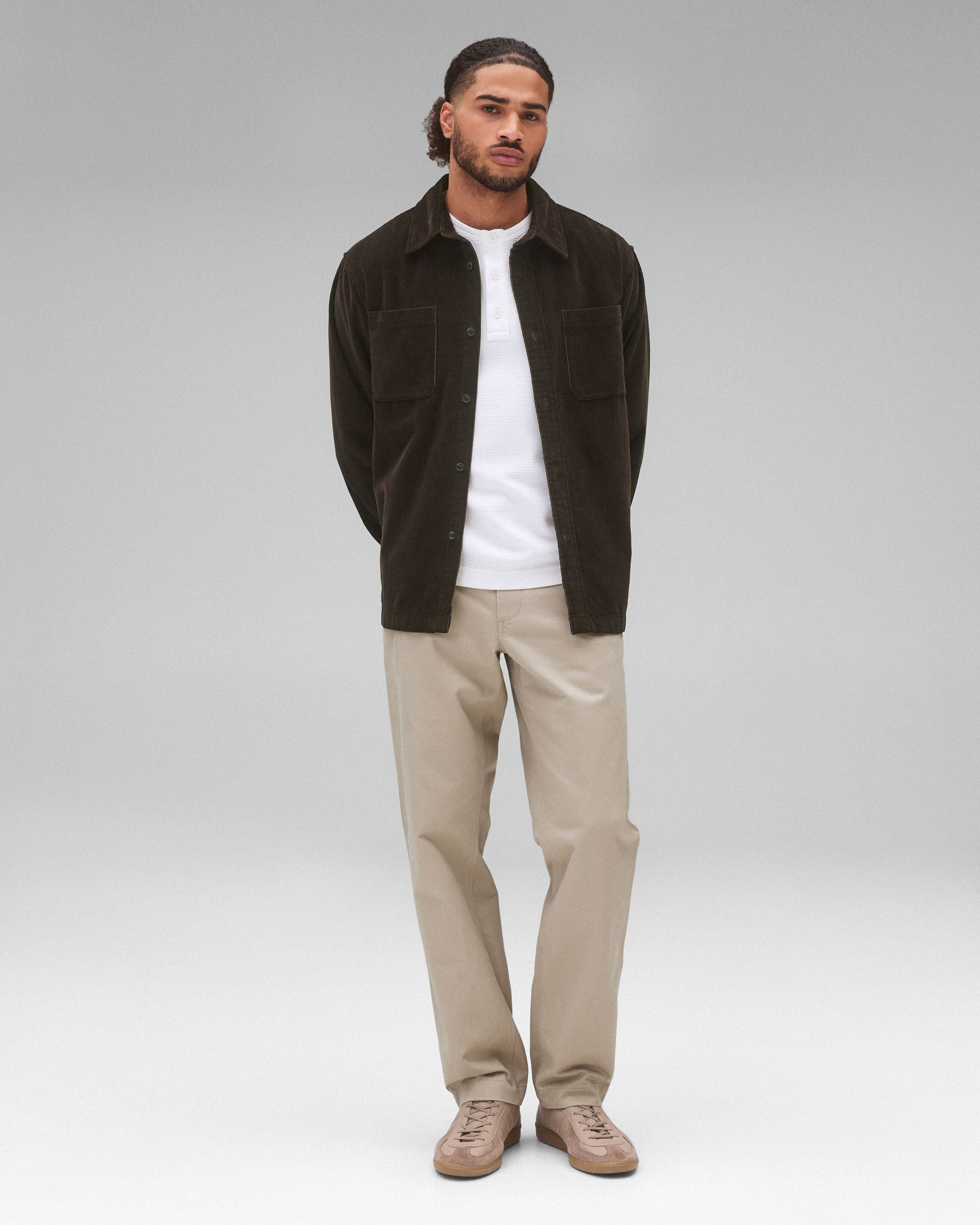 Corduroy Campus Overshirt