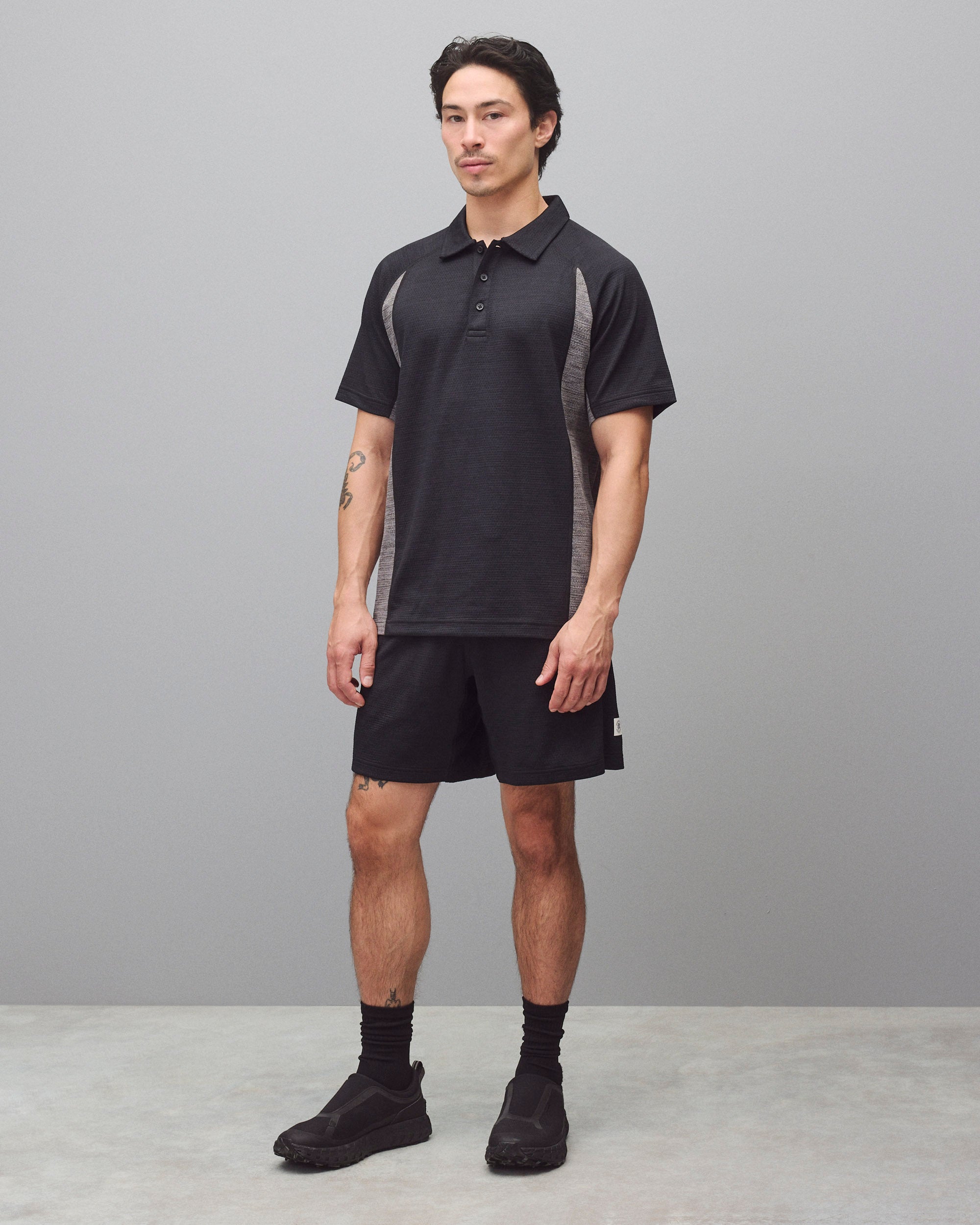 Solotex Mesh Tiebreak Colour Block Standard Polo
