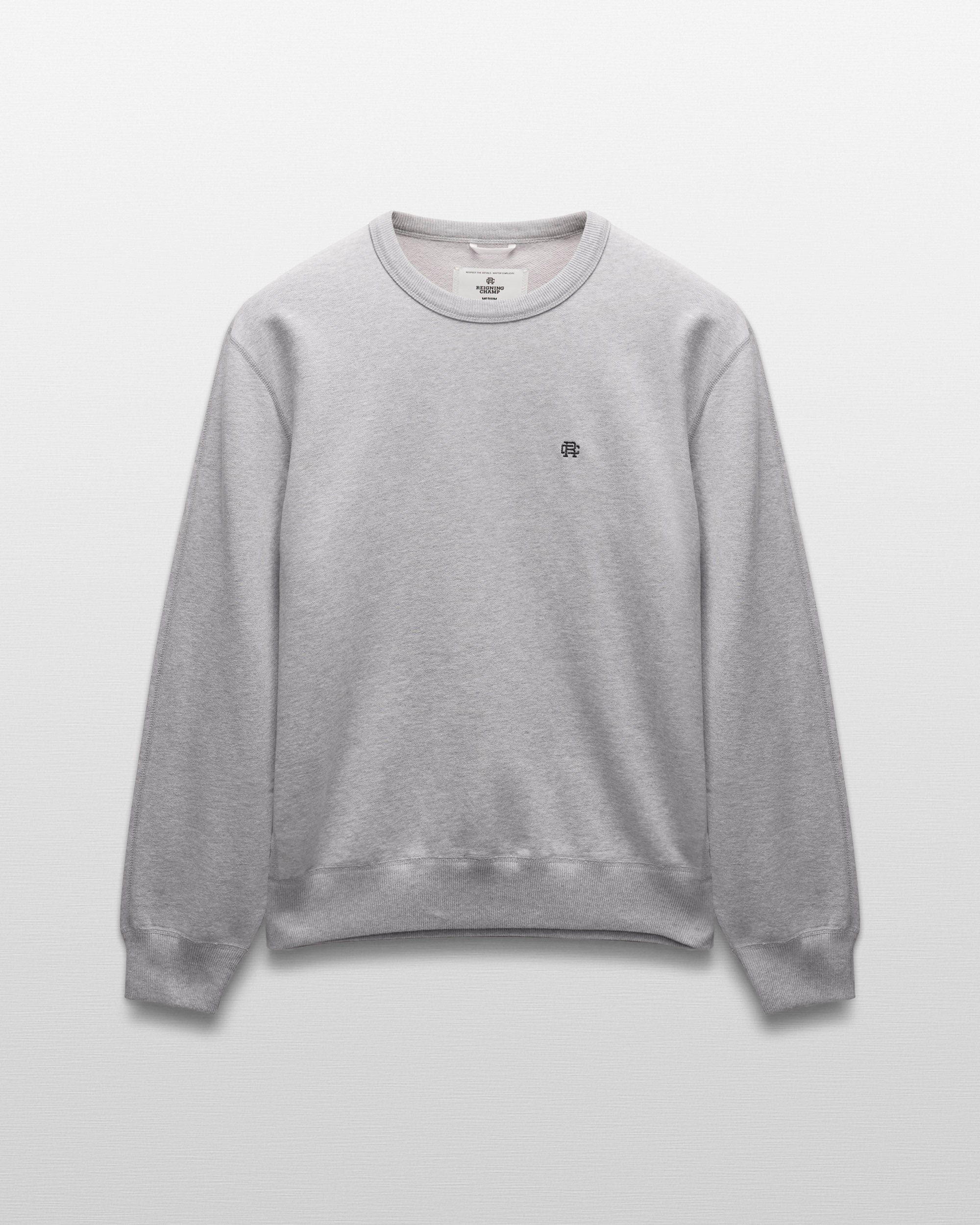 Midweight Terry Monogram Standard Crewneck
