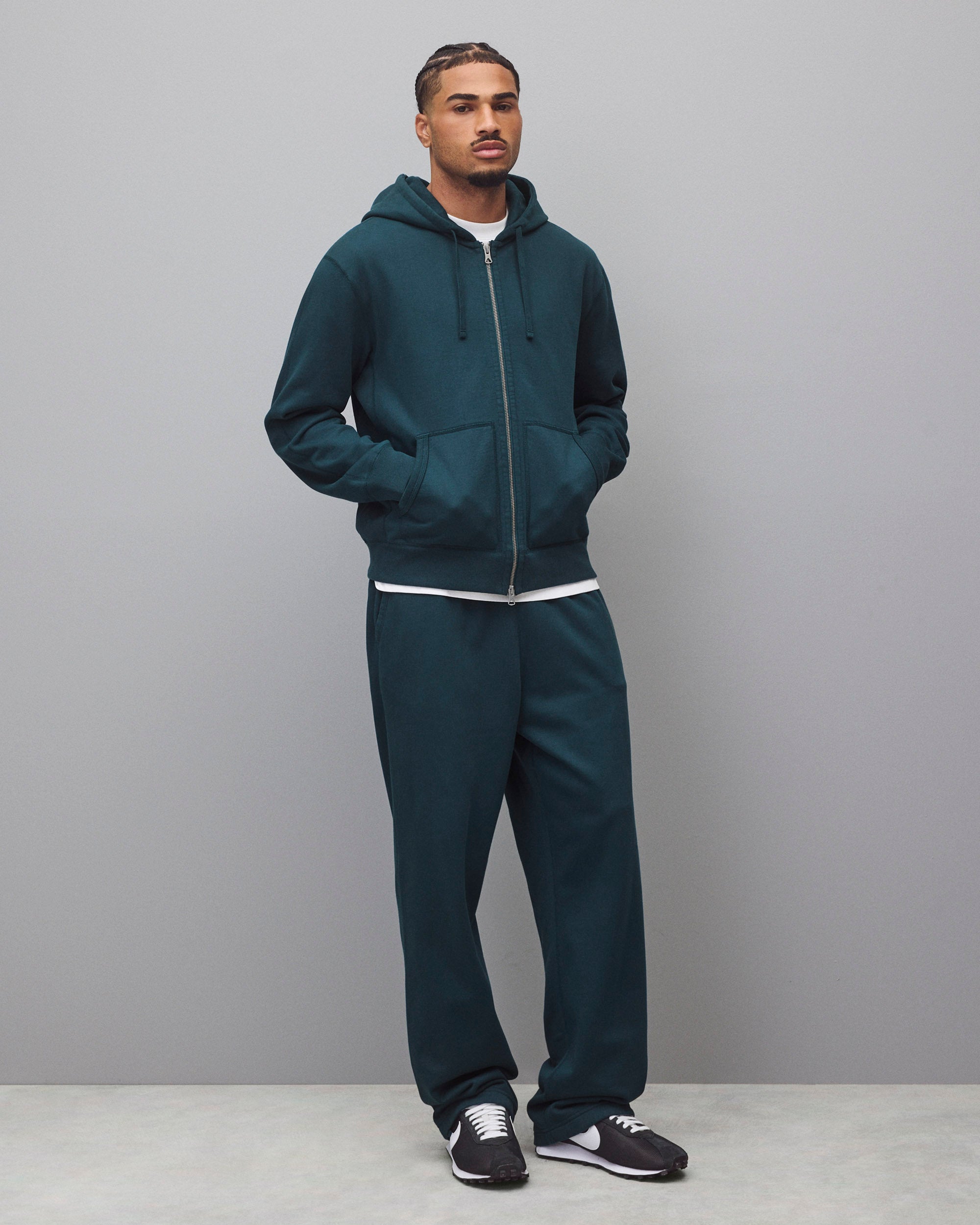 Midweight Terry Standard Zip Hoodie