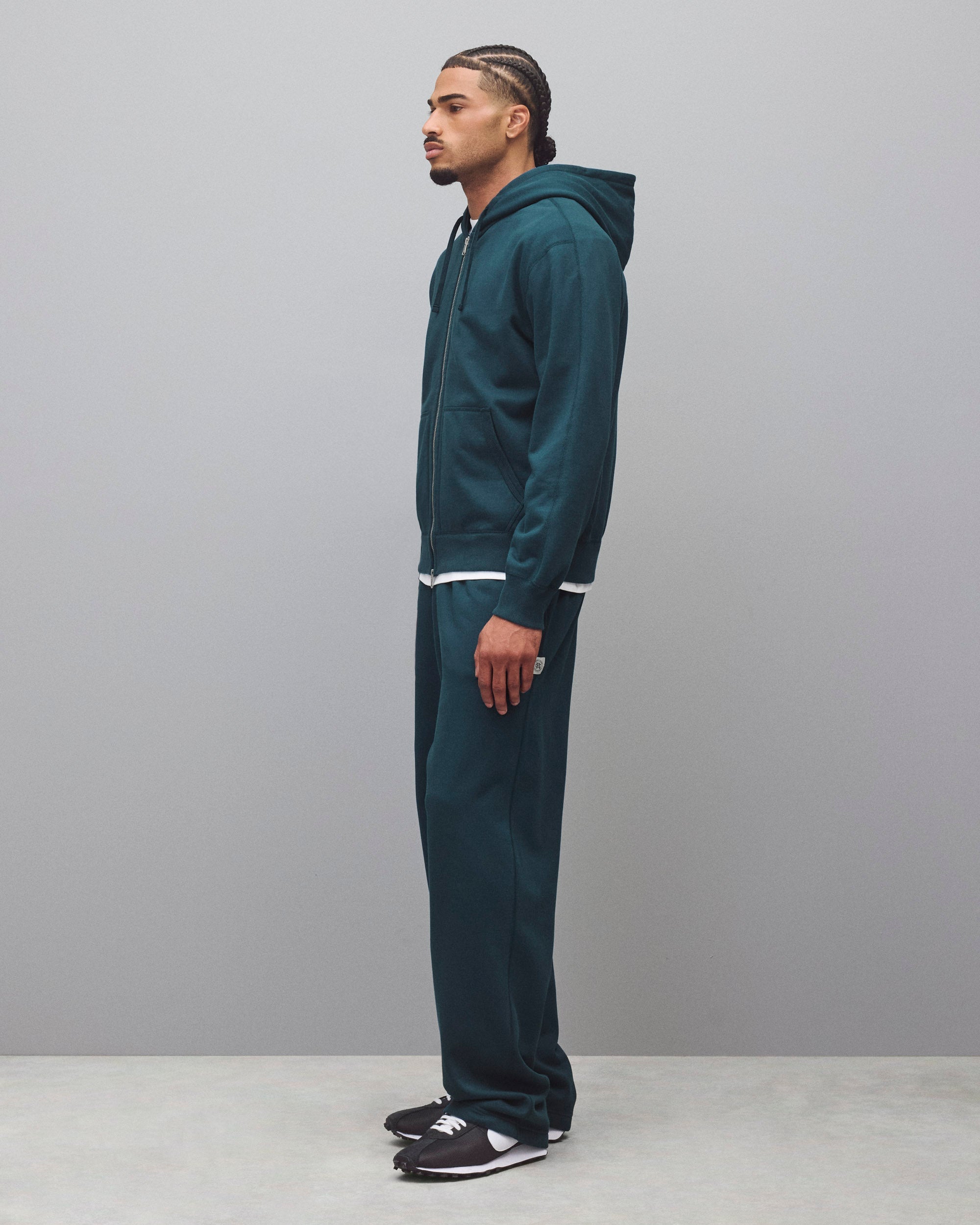 Midweight Terry Standard Zip Hoodie