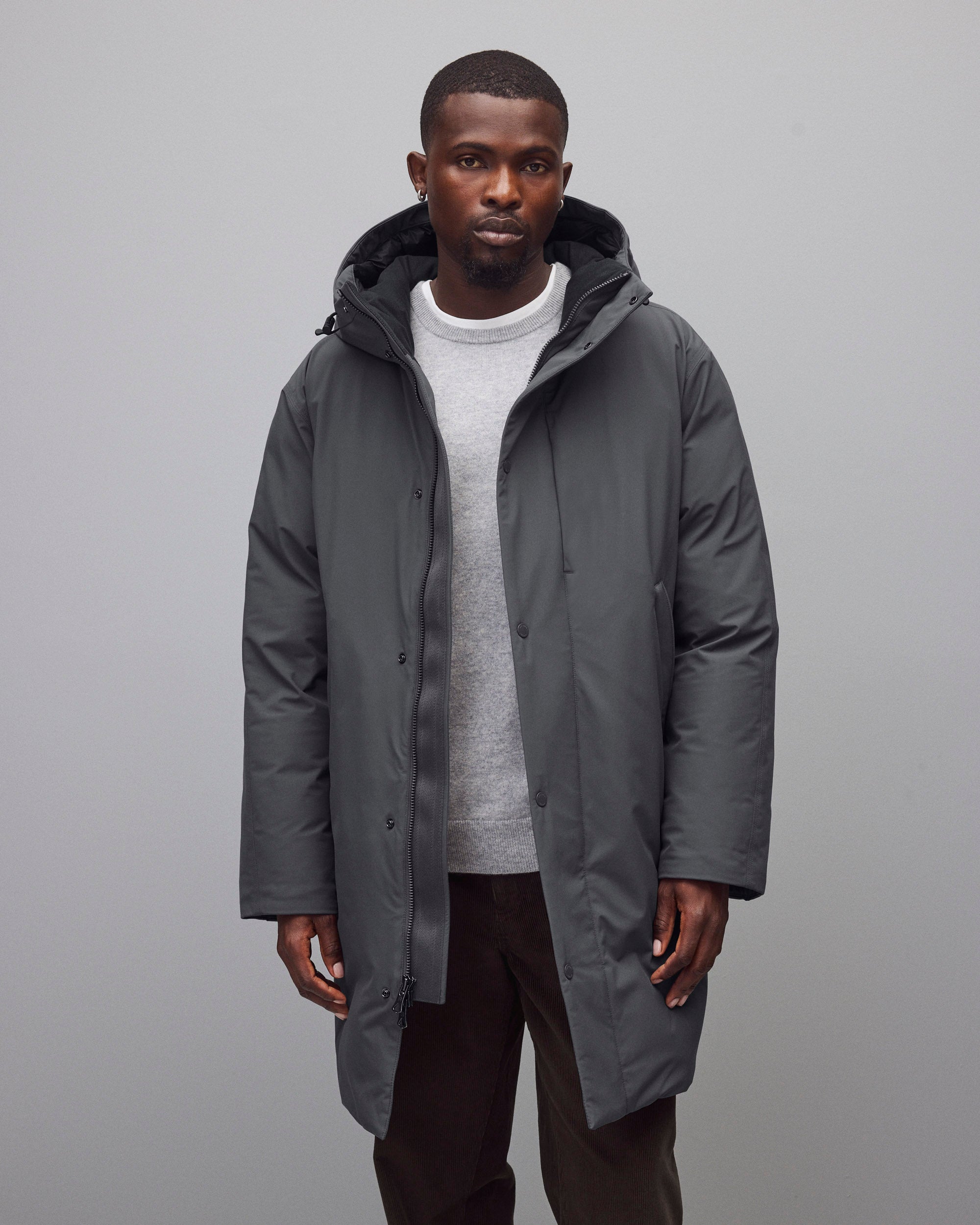 Tech Nylon Sideline Down Parka