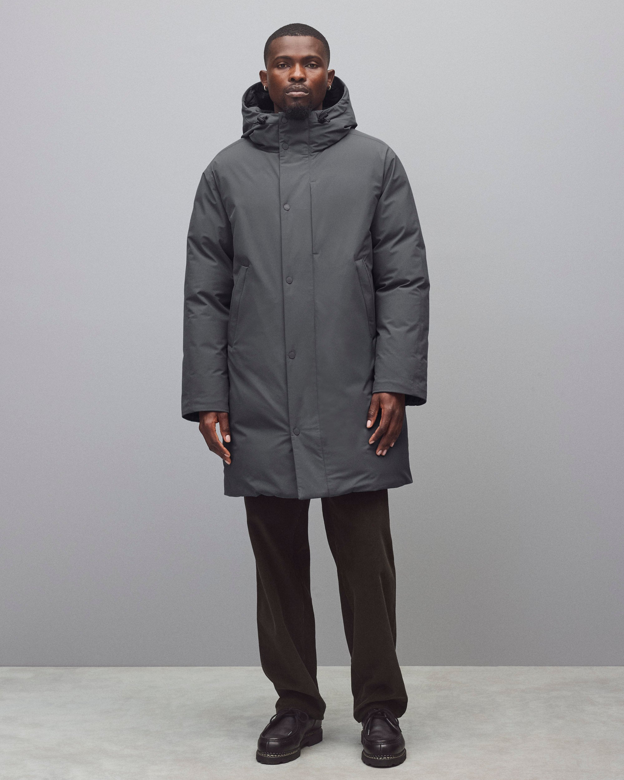 Tech Nylon Sideline Down Parka