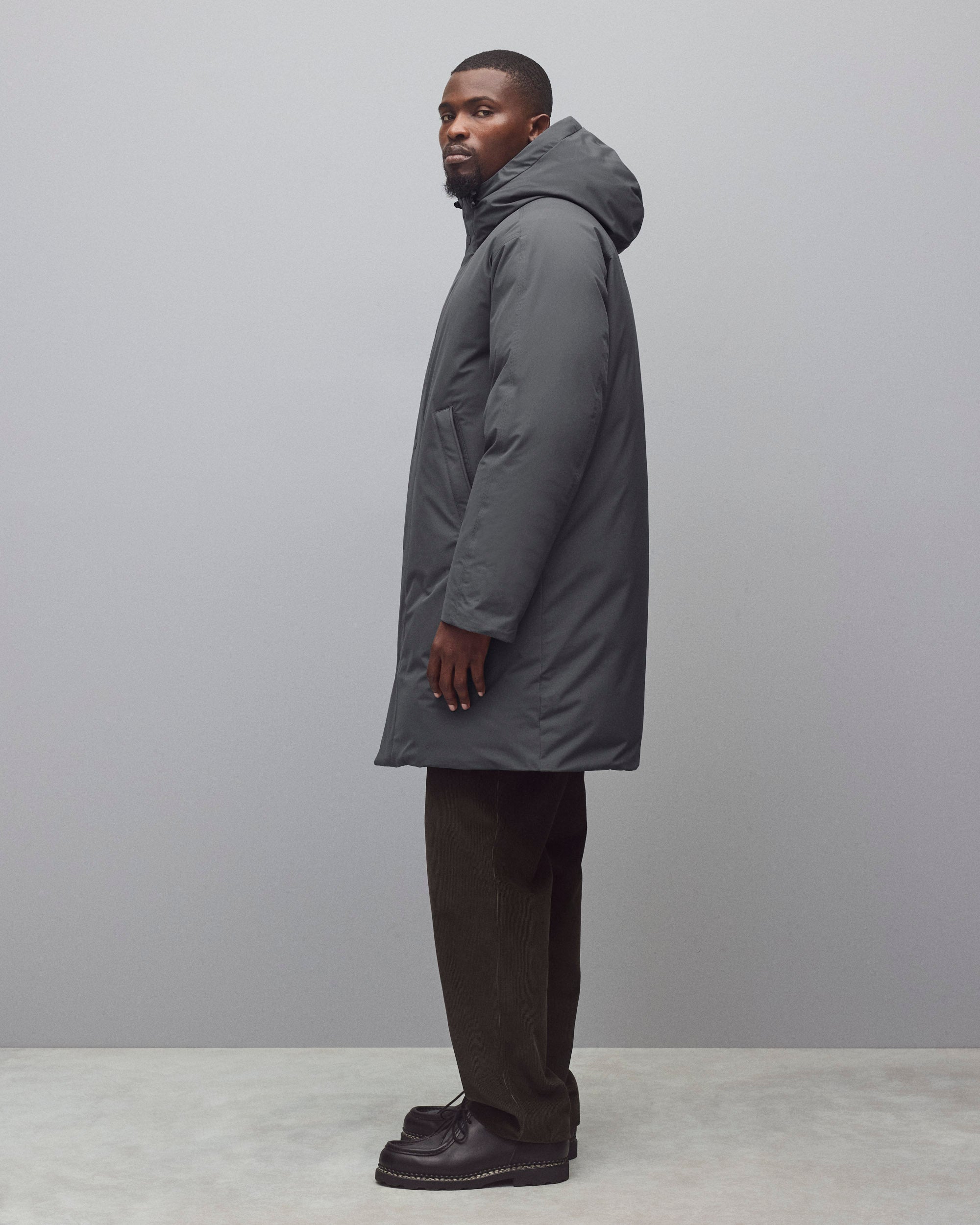 Tech Nylon Sideline Down Parka