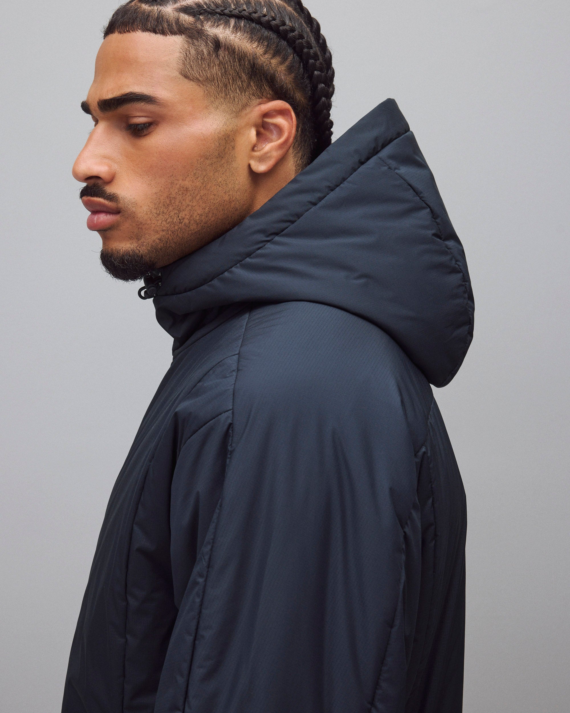 Nylon Ripstop Signal Hooded Jacket