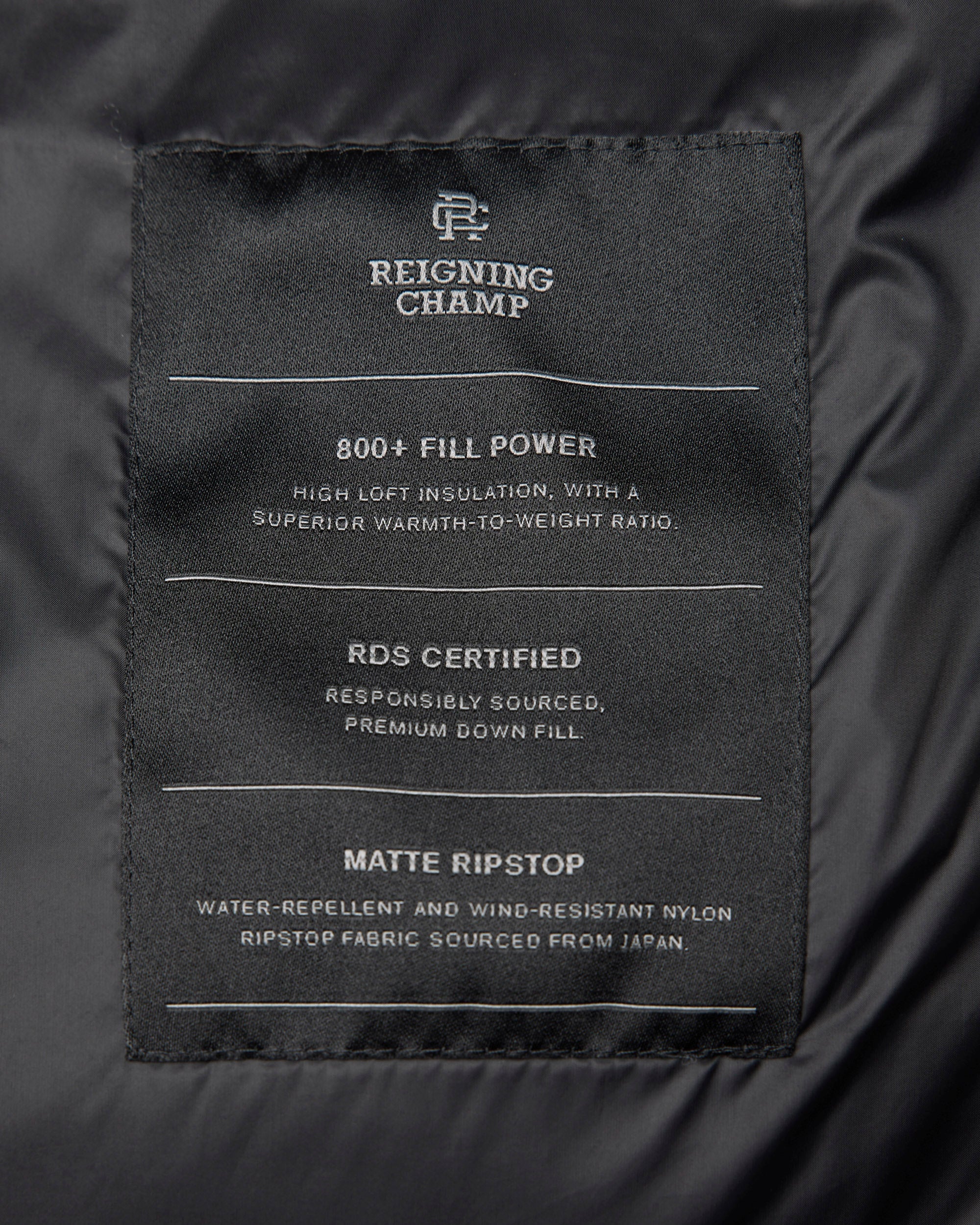 Matte Ripstop Franchise Down Vest