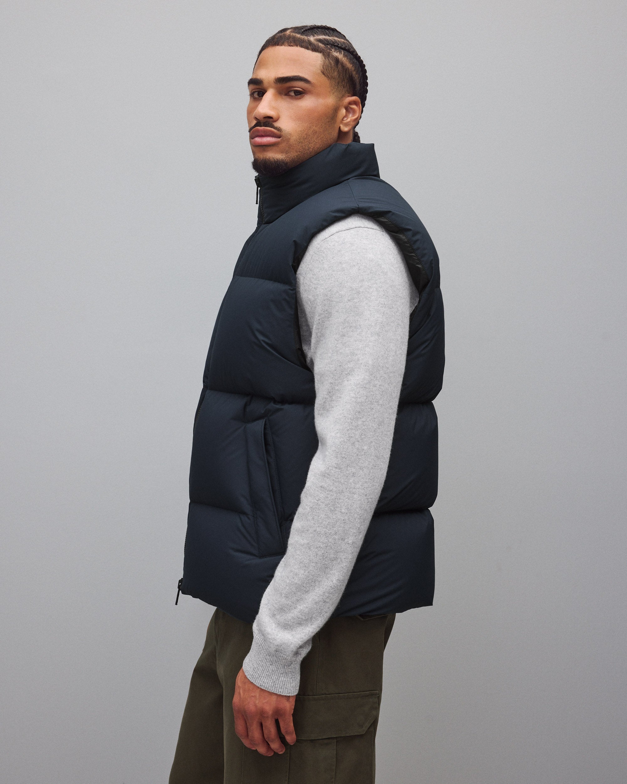 Matte Ripstop Franchise Down Vest