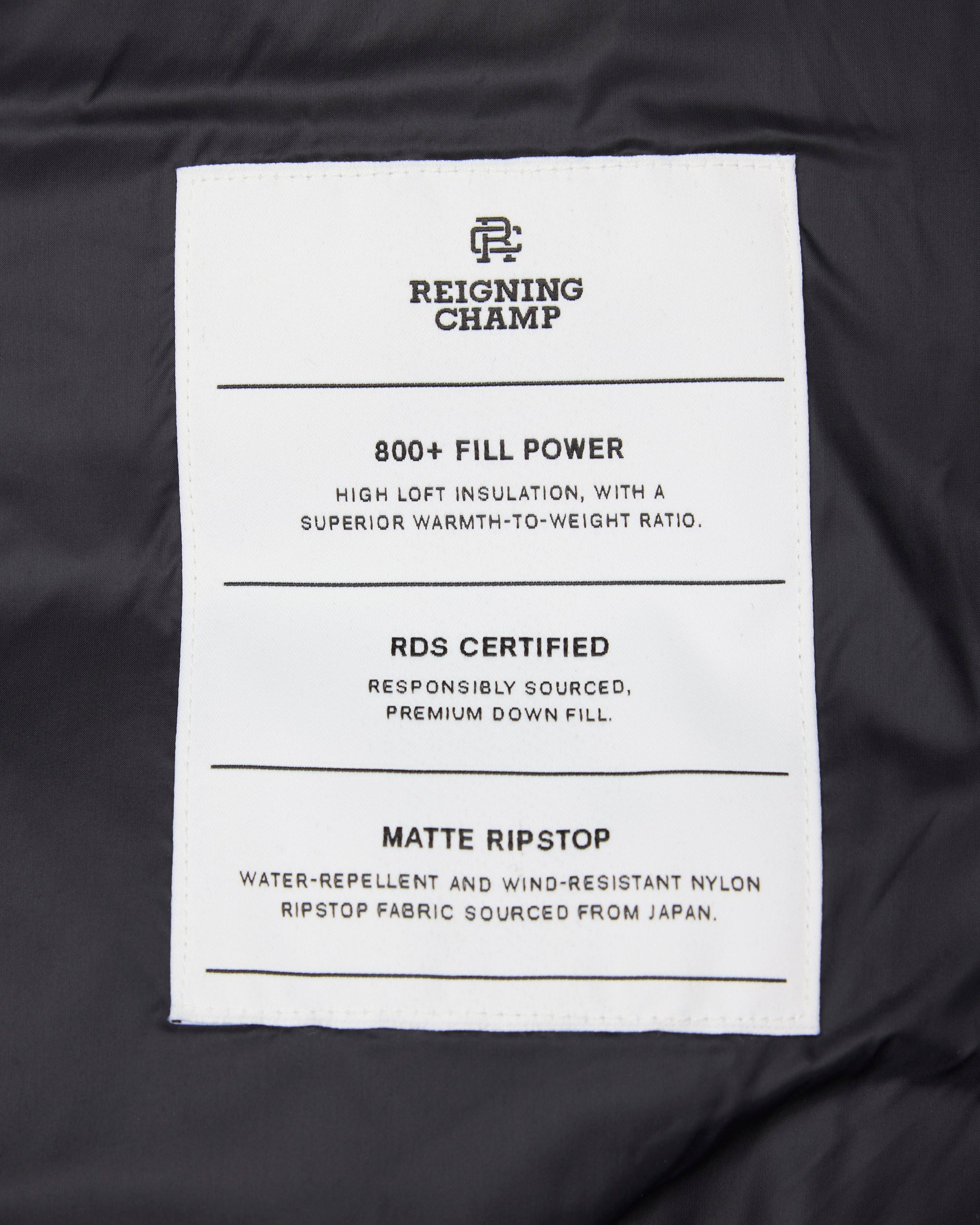 Matte Ripstop Forum Down Jacket