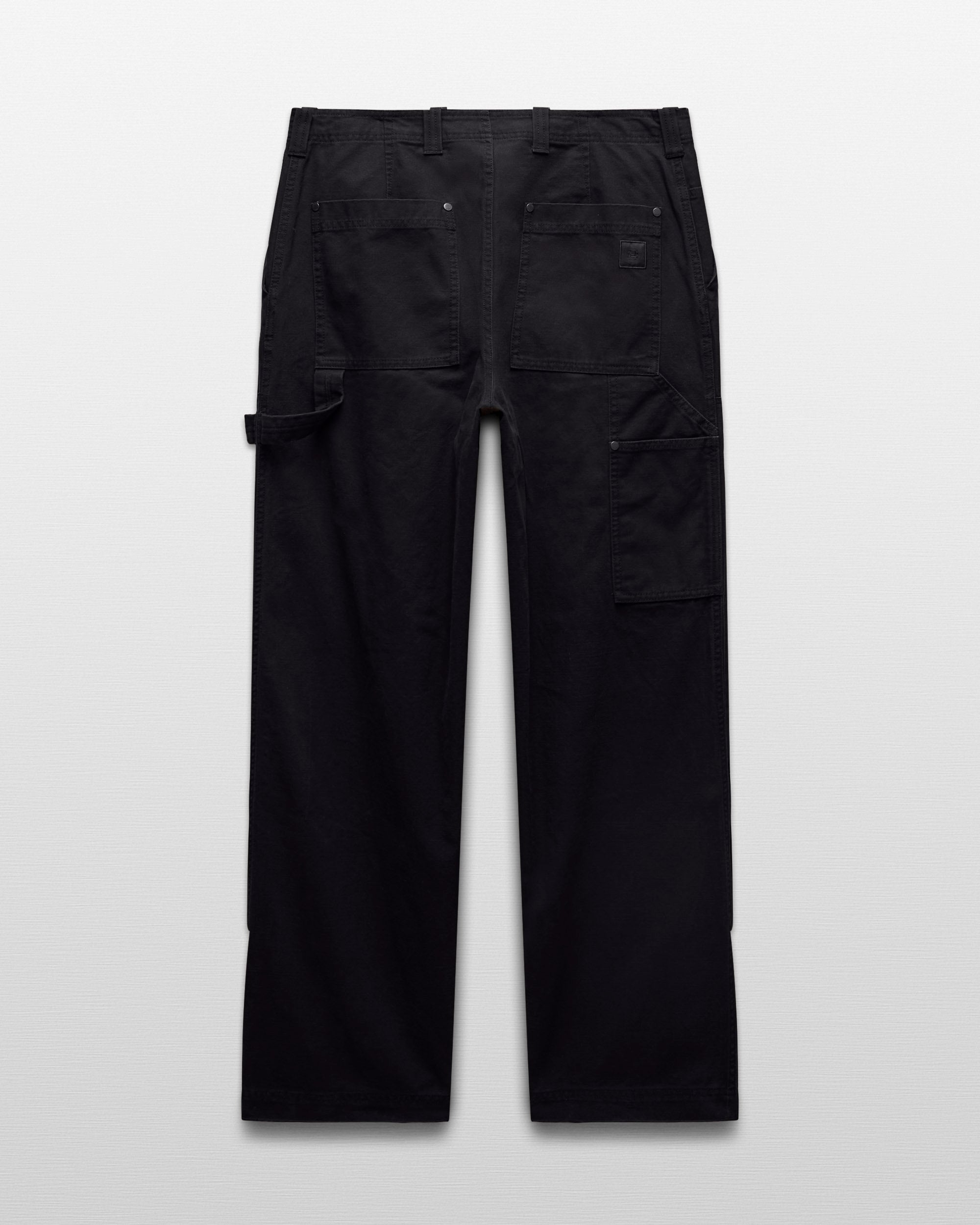 Cotton Canvas Relaxed Double Knee Pant