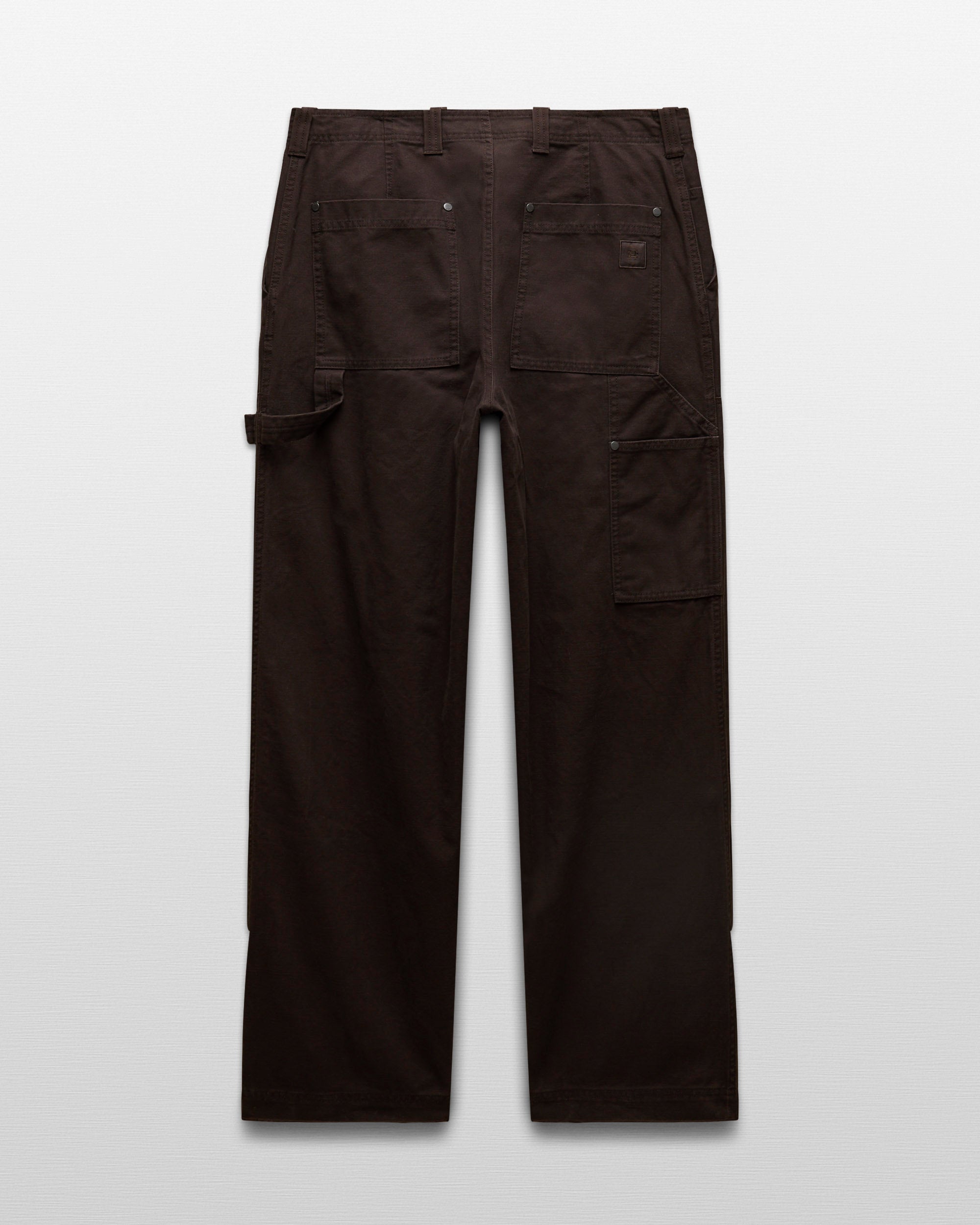 Cotton Canvas Relaxed Double Knee Pant