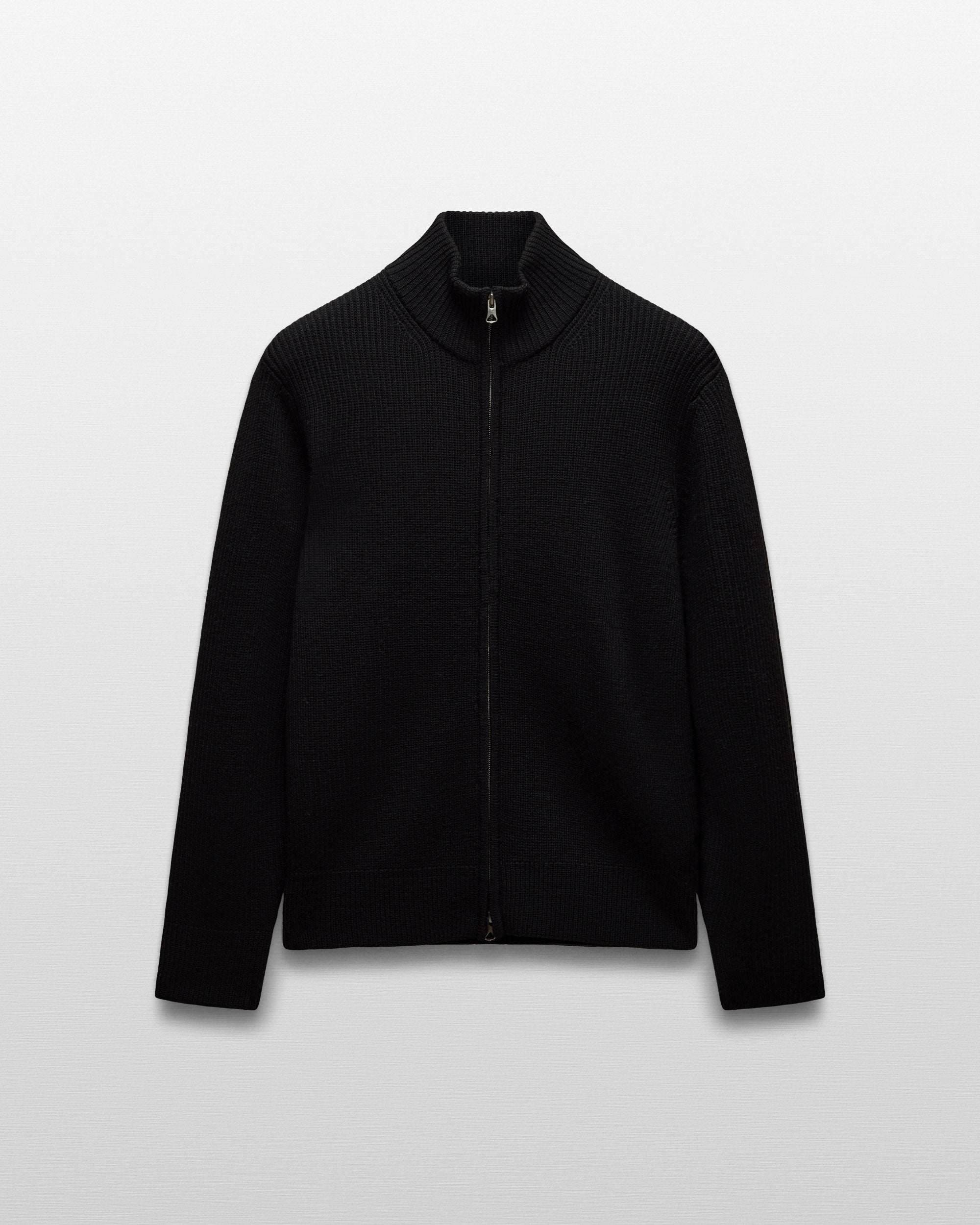 Merino Rib Vinnie Track Jacket
