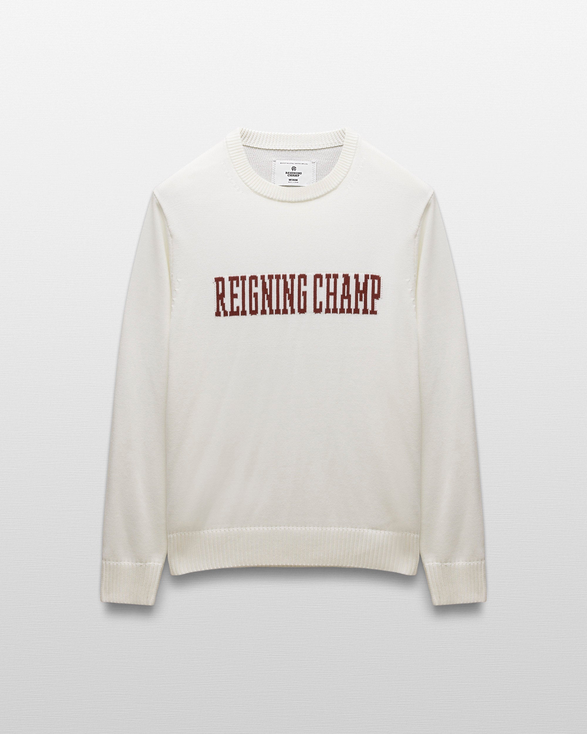 Supima Knit Collegiate Crewneck