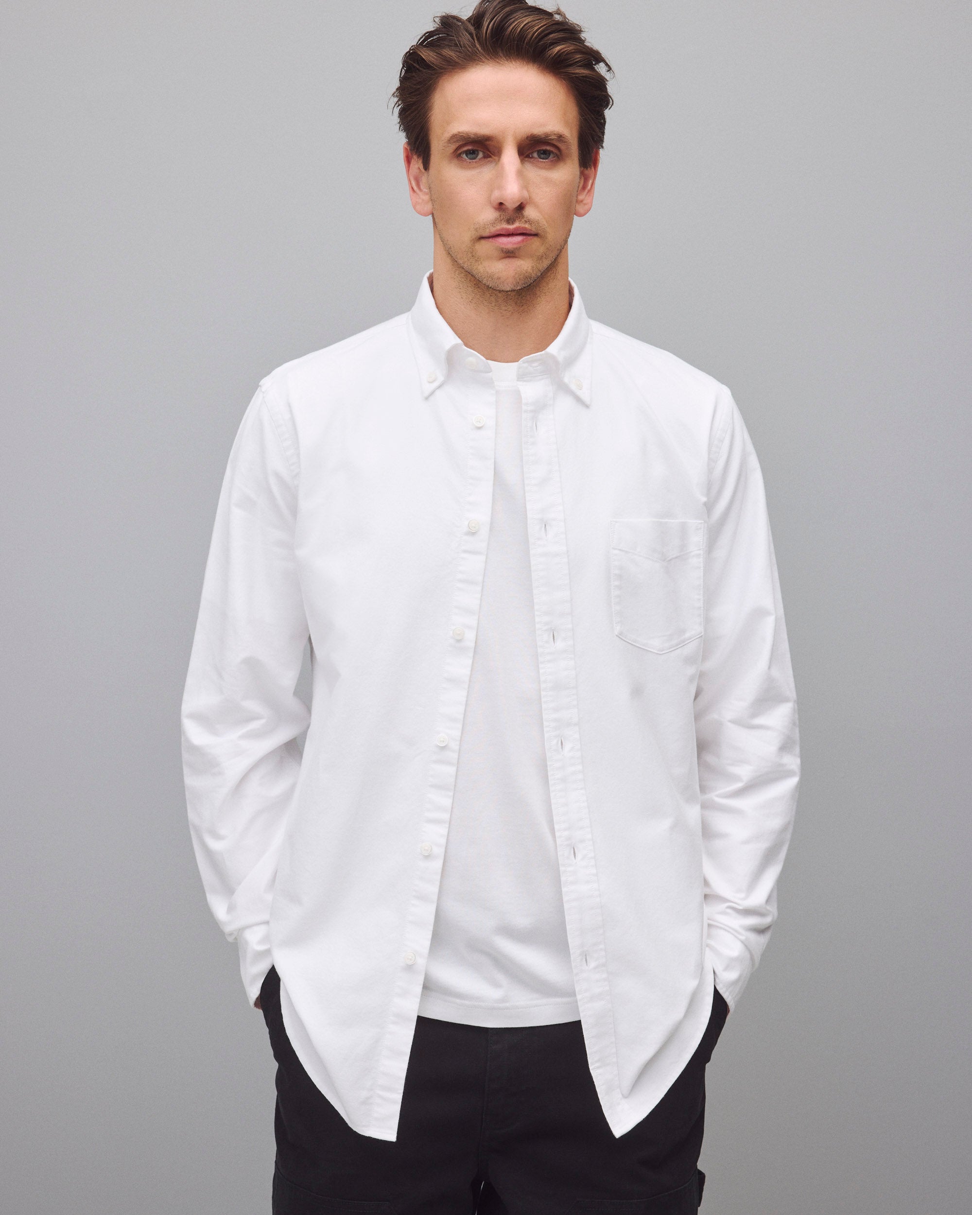 Cotton Oxford Windsor Standard Shirt