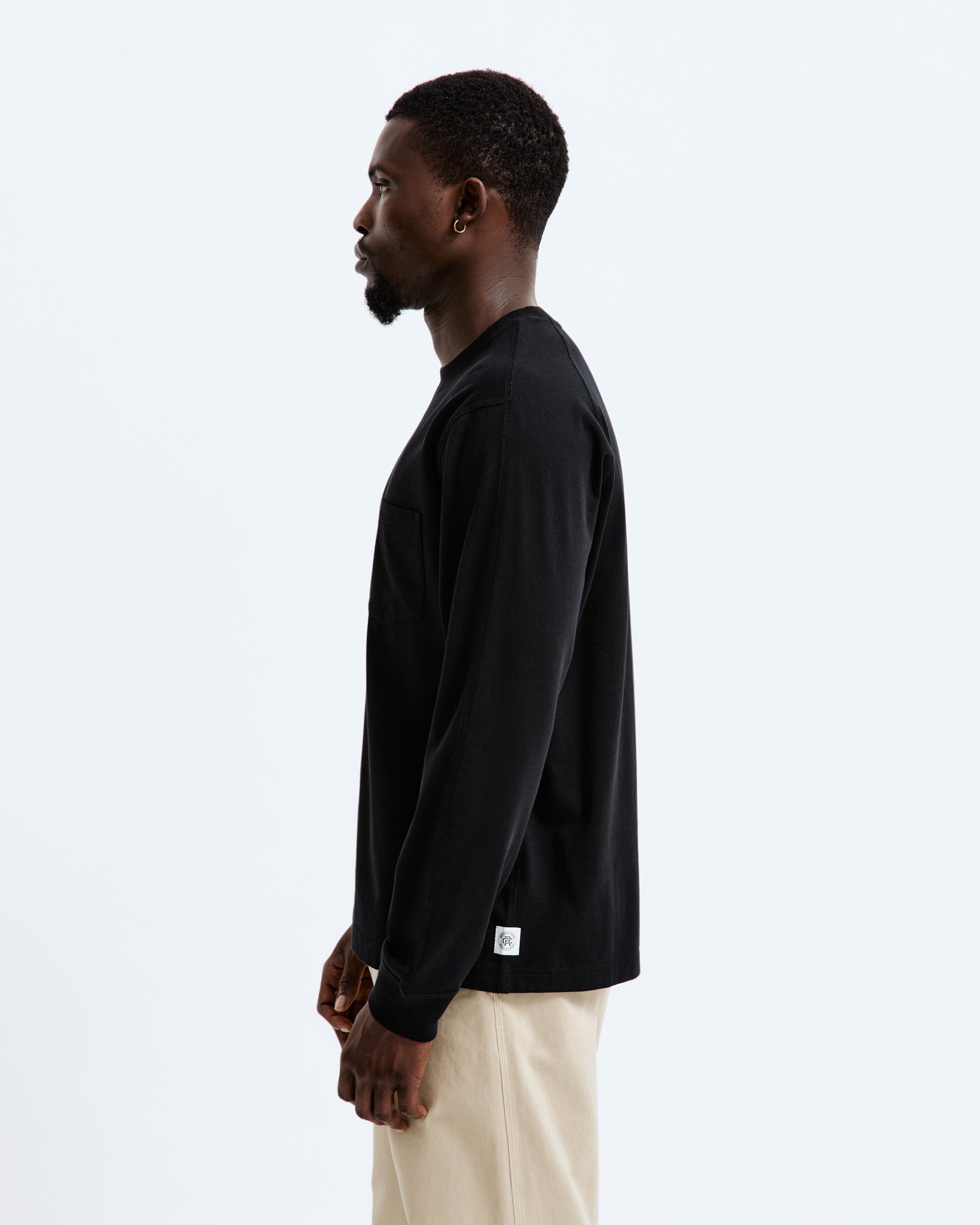 Midweight Jersey Standard Pocket Long Sleeve