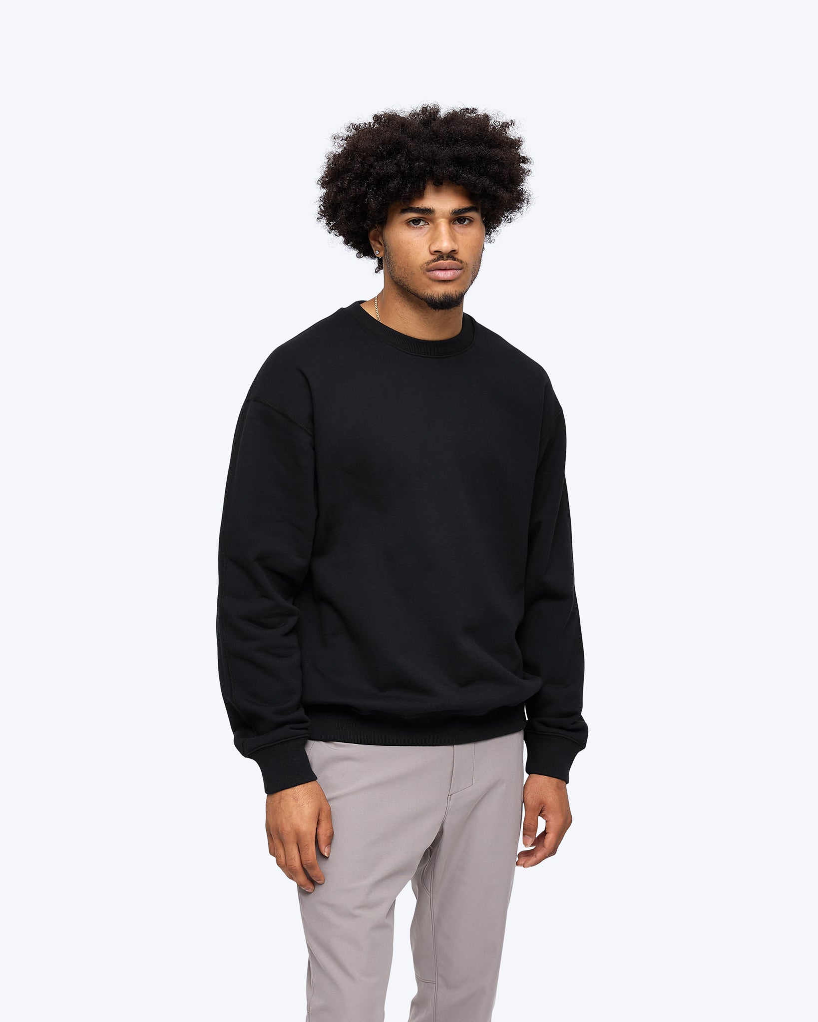 Midweight Terry Relaxed Crewneck - Original