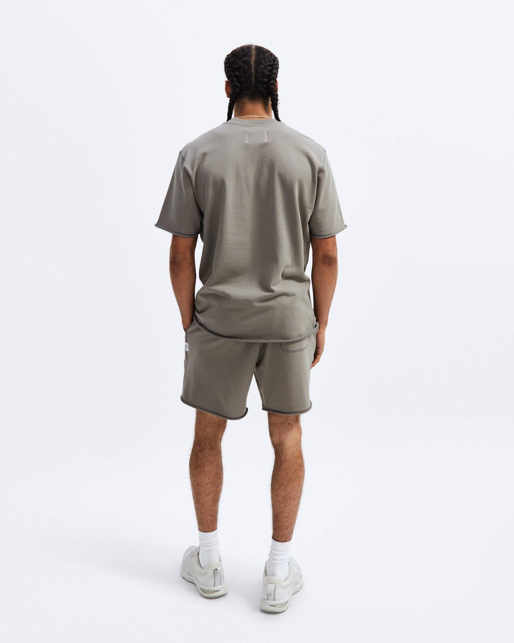 Lightweight Terry Cut-Off T-shirt