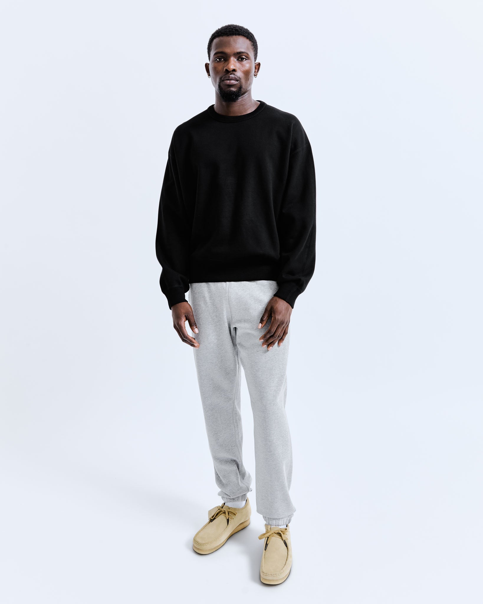 Midweight Terry Relaxed Crewneck