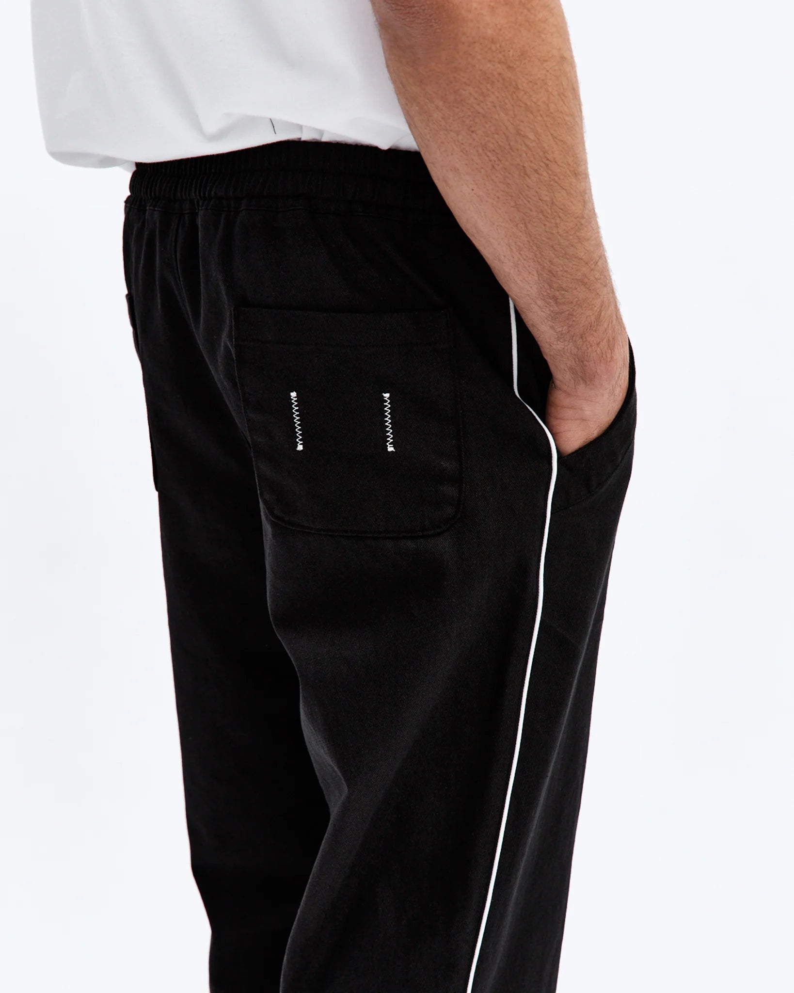 Piped Twill Rugby Pant