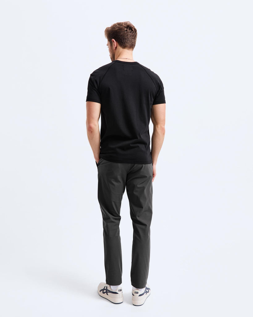 Reigning Champレイニングチャンプテック系ブラックパンツスラックス Reigning Champ | レイニングチャンプ】Stretch Warp Knit
