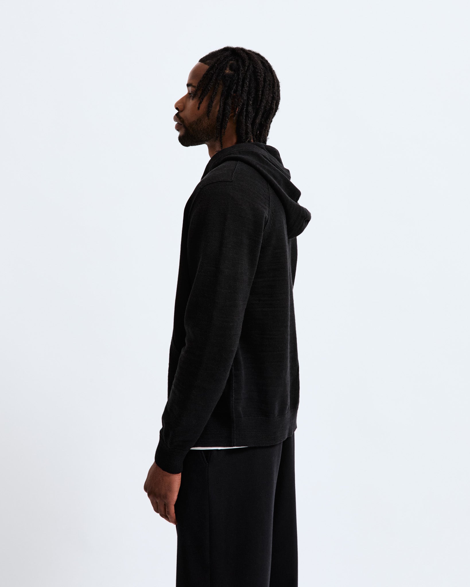 Cotton Slub Laurel Full Zip Hoodie