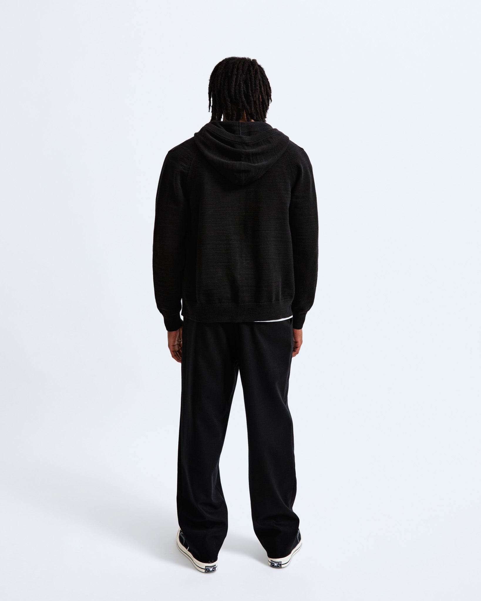 Cotton Slub Laurel Full Zip Hoodie