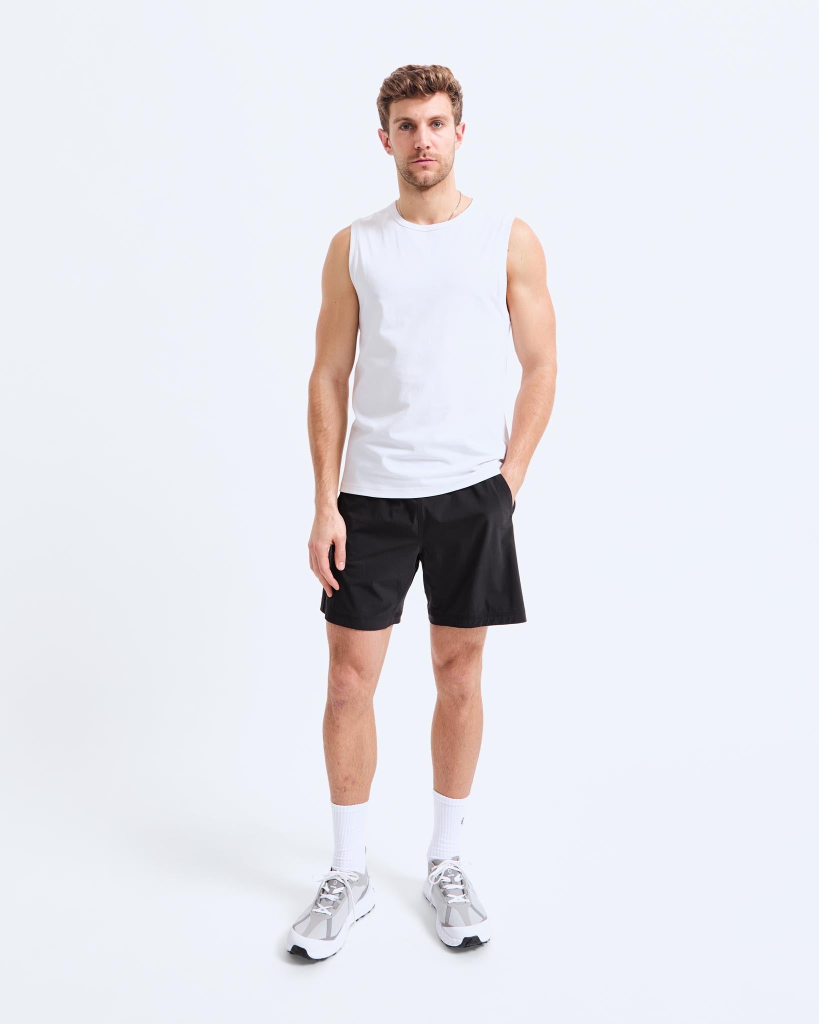 4-Way Stretch Nylon Training Short 7"