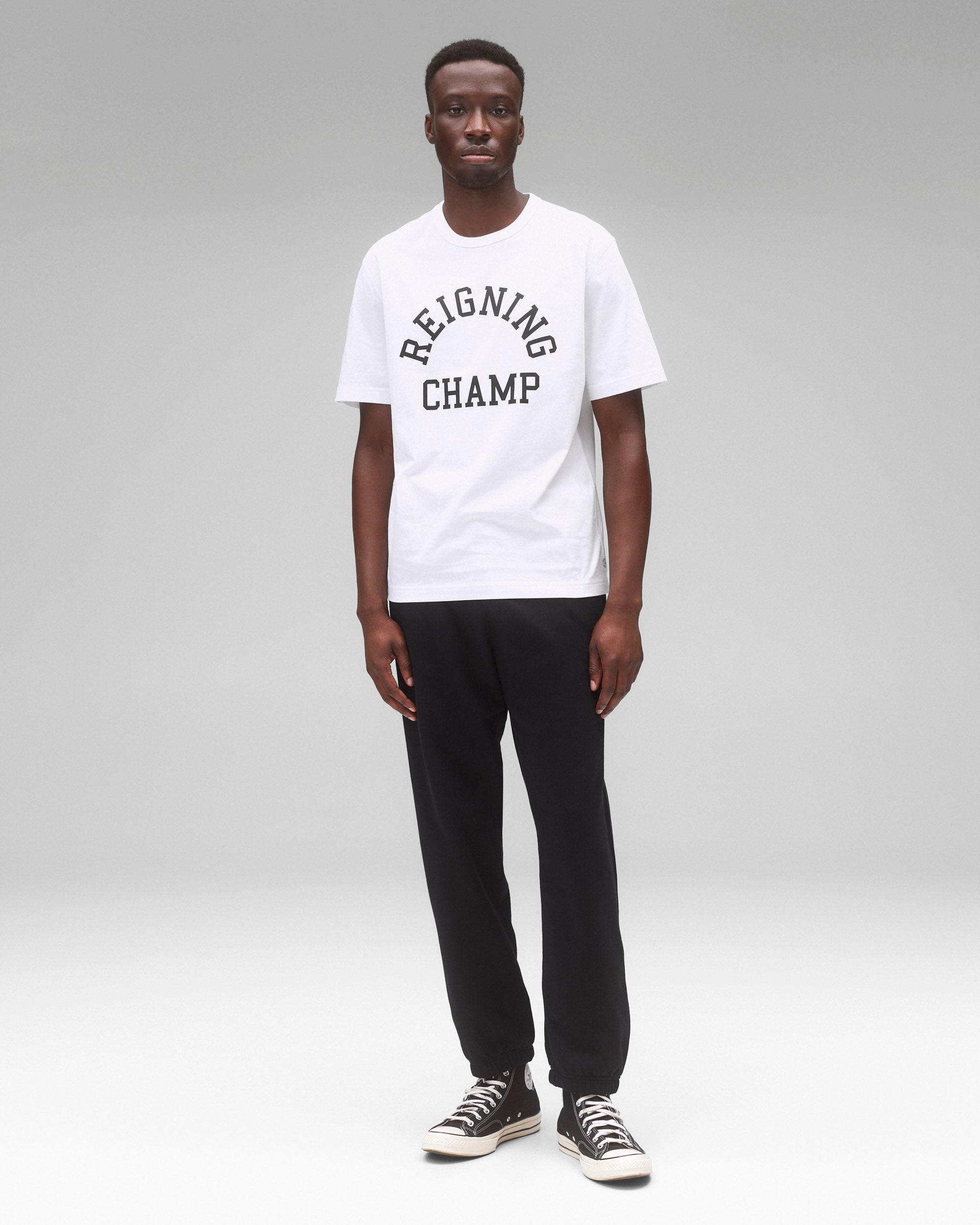 Lightweight Jersey Arch Logo Standard T-Shirt