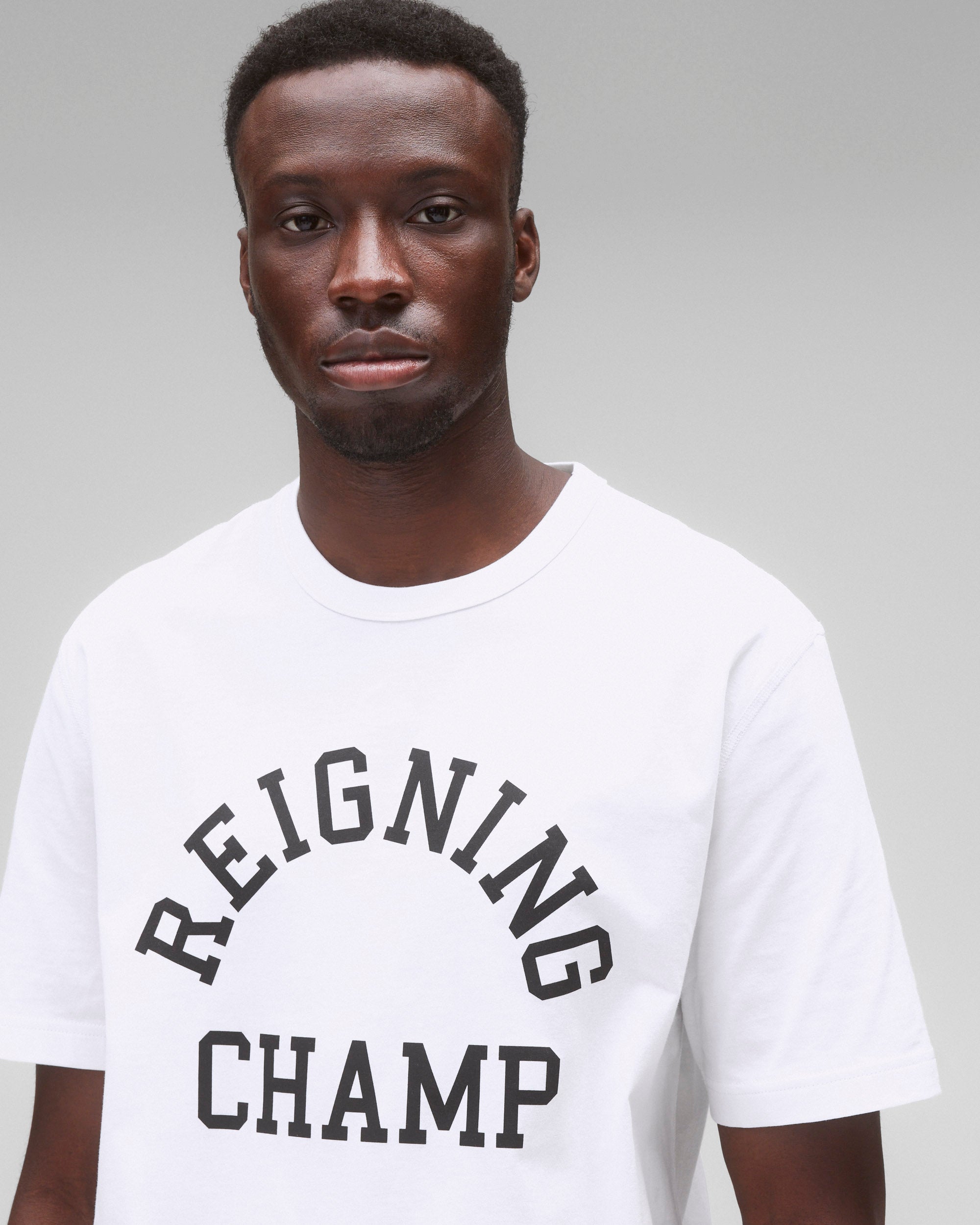 Lightweight Jersey Arch Logo Standard T-Shirt