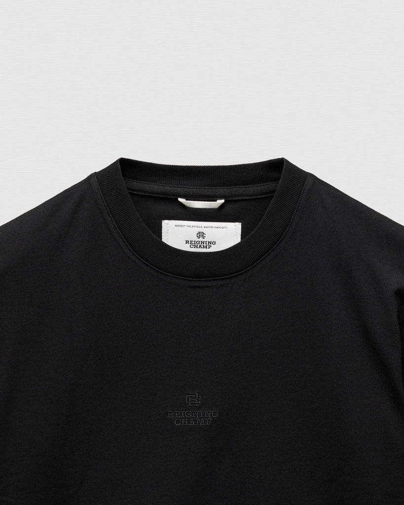 【Reigning Champ】ロゴ☆Midweight Jersey Lockup OG☆Tシャツ Midweight Jersey OG T-Shirt | Reigning Champ | Reigning Champ US