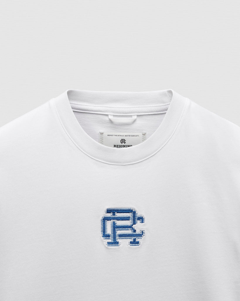 【Reigning Champ】刺繍ロゴ☆Midweight Jersey Pixels☆Tシャツ Reigning Champ | レイニングチャンプ】Midweight Jersey Pixels