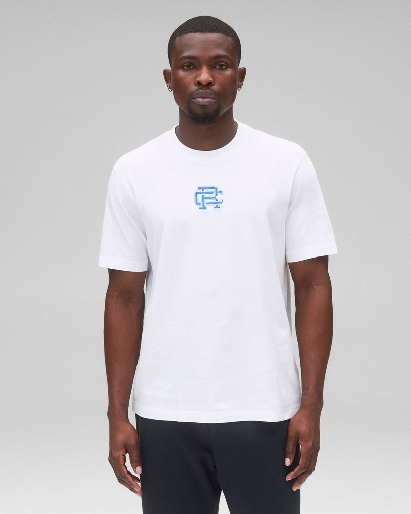 【Reigning Champ】刺繍ロゴ☆Midweight Jersey Pixels☆Tシャツ Reigning Champ | レイニングチャンプ】Midweight Jersey Pixels