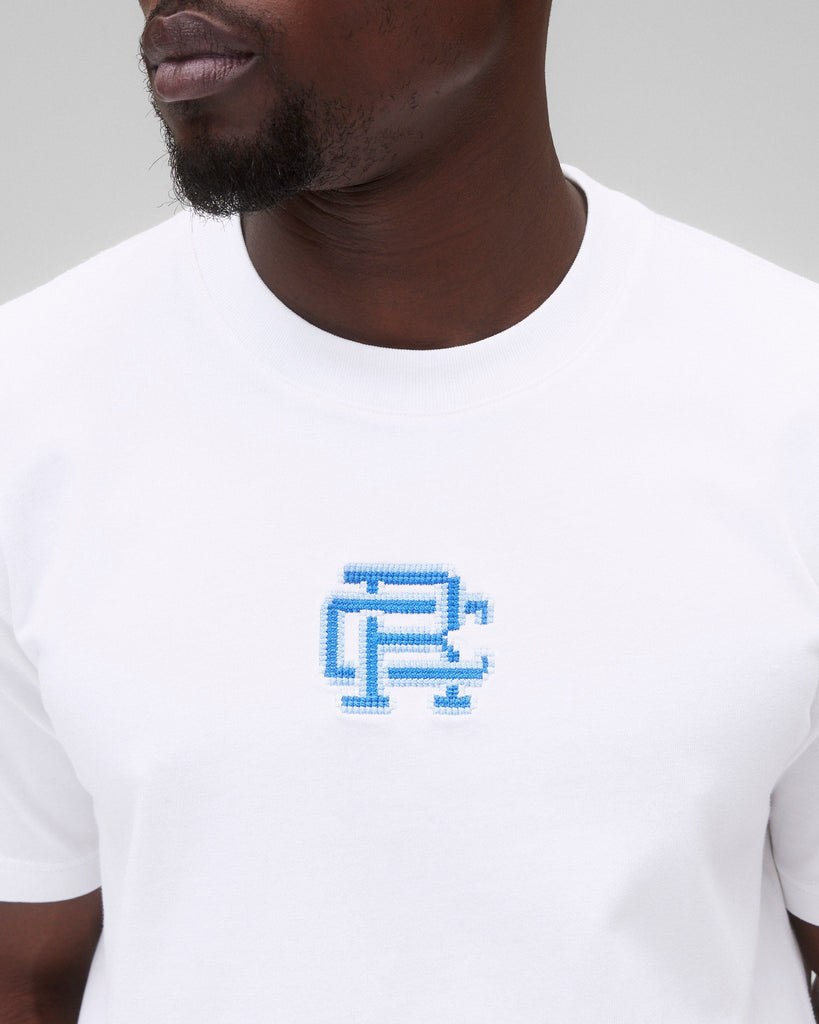 【Reigning Champ】刺繍ロゴ☆Midweight Jersey Pixels☆Tシャツ Reigning Champ | レイニングチャンプ】Midweight Jersey Pixels
