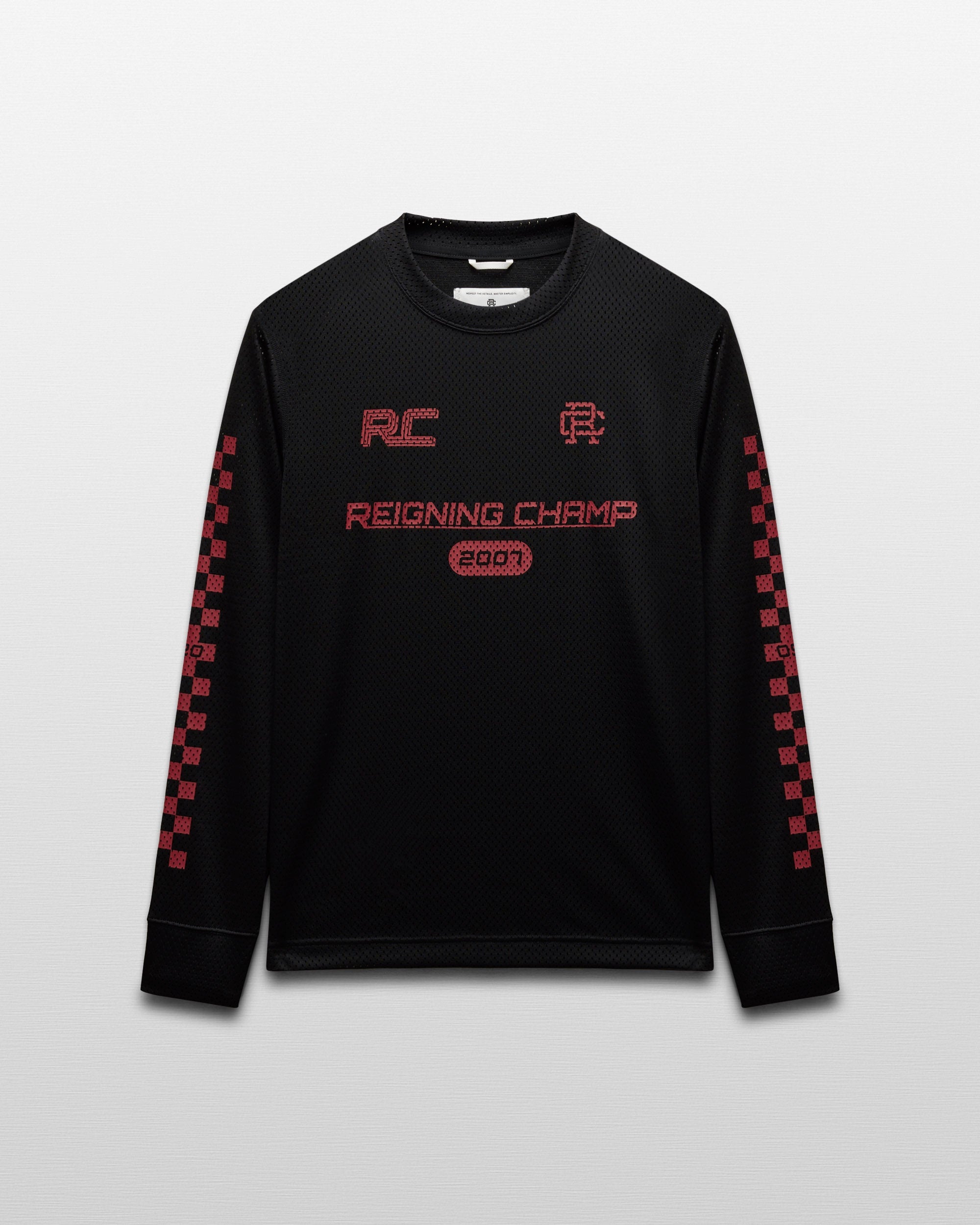 Athletic Mesh Racing Standard Long Sleeve